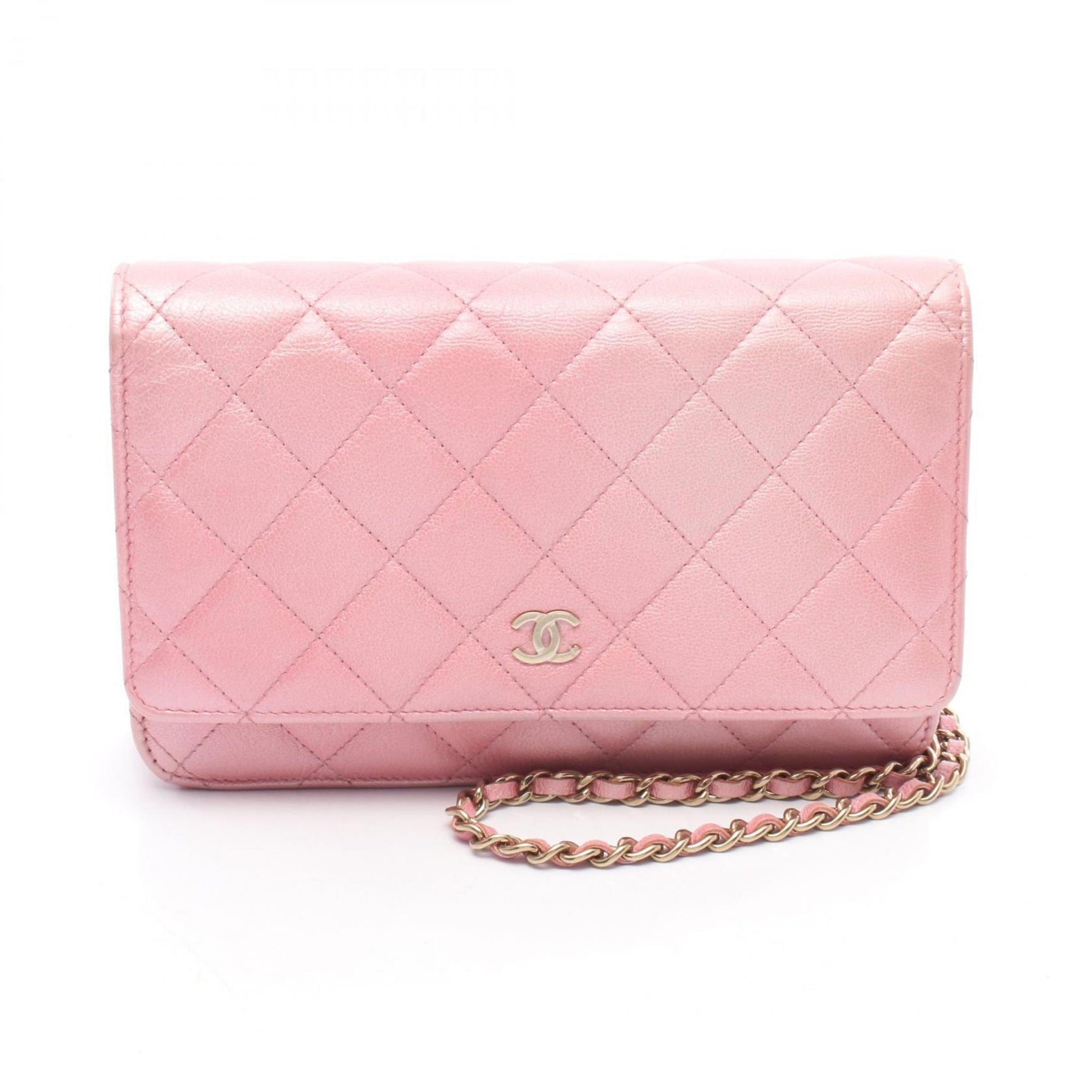 CHANEL Matelasse Shoulder Bag, Lambskin Leather