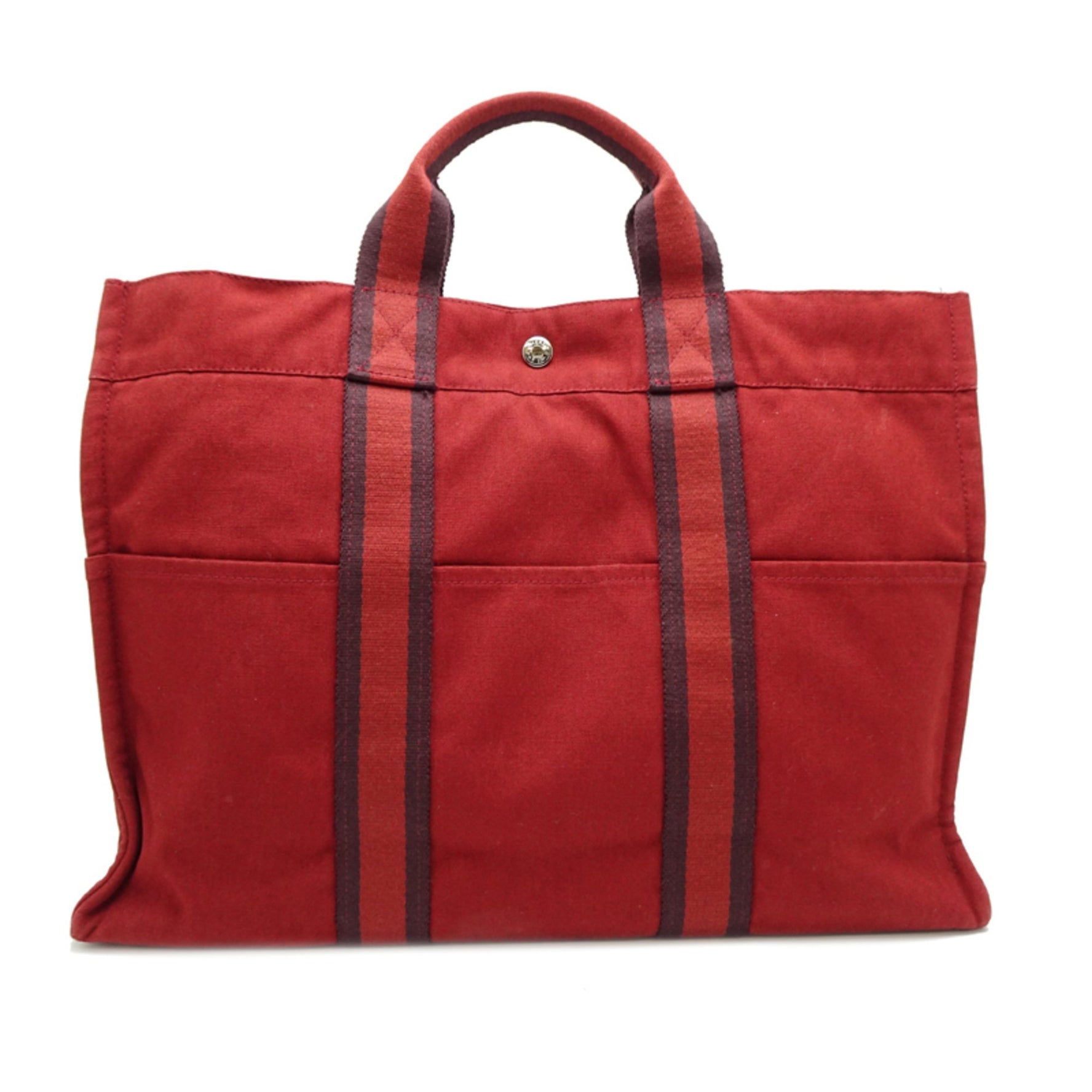 Hermes Hermès Foul Tote PM Canvas Bag in