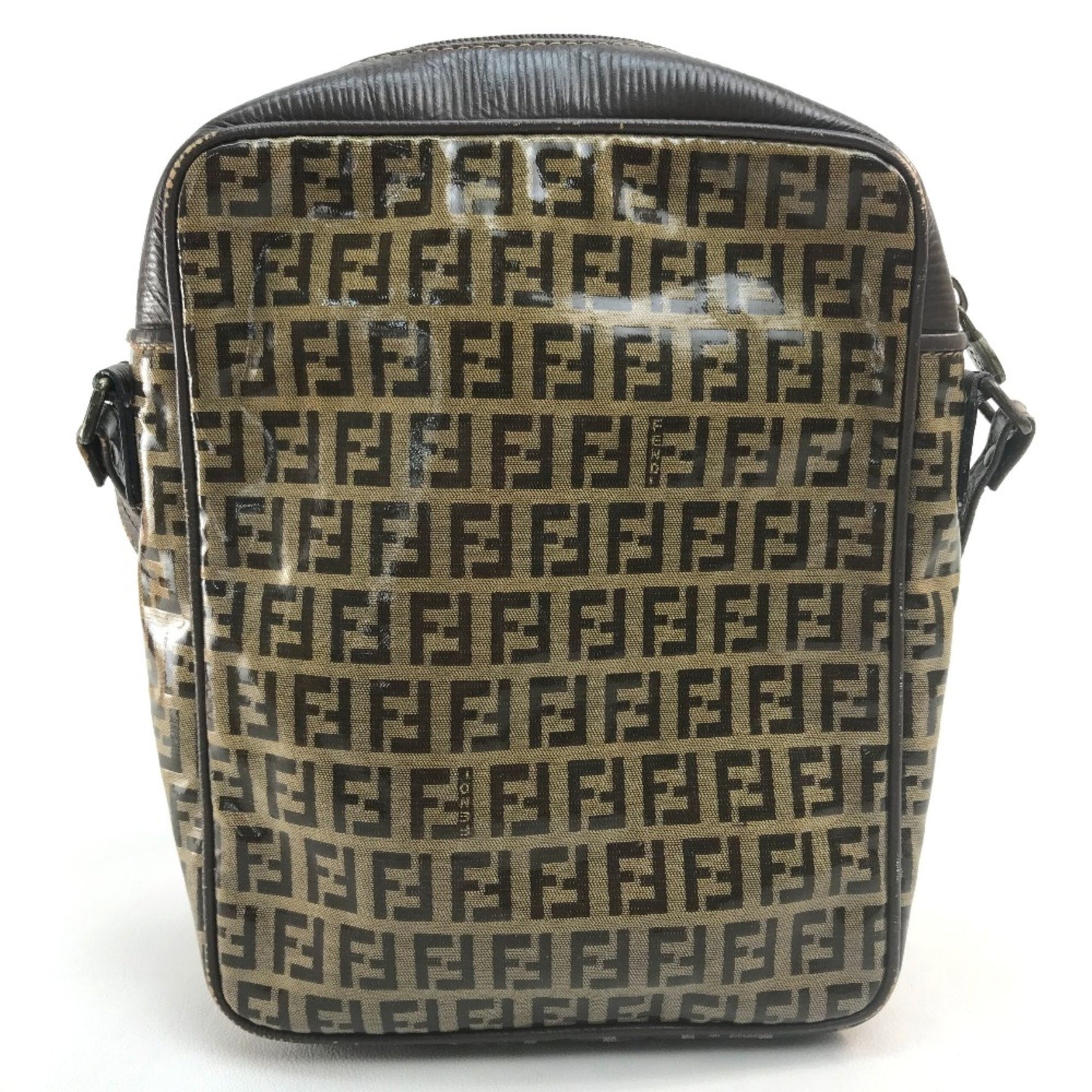 Fendi vintage Bag Pochette Shoulder Bag x Brown