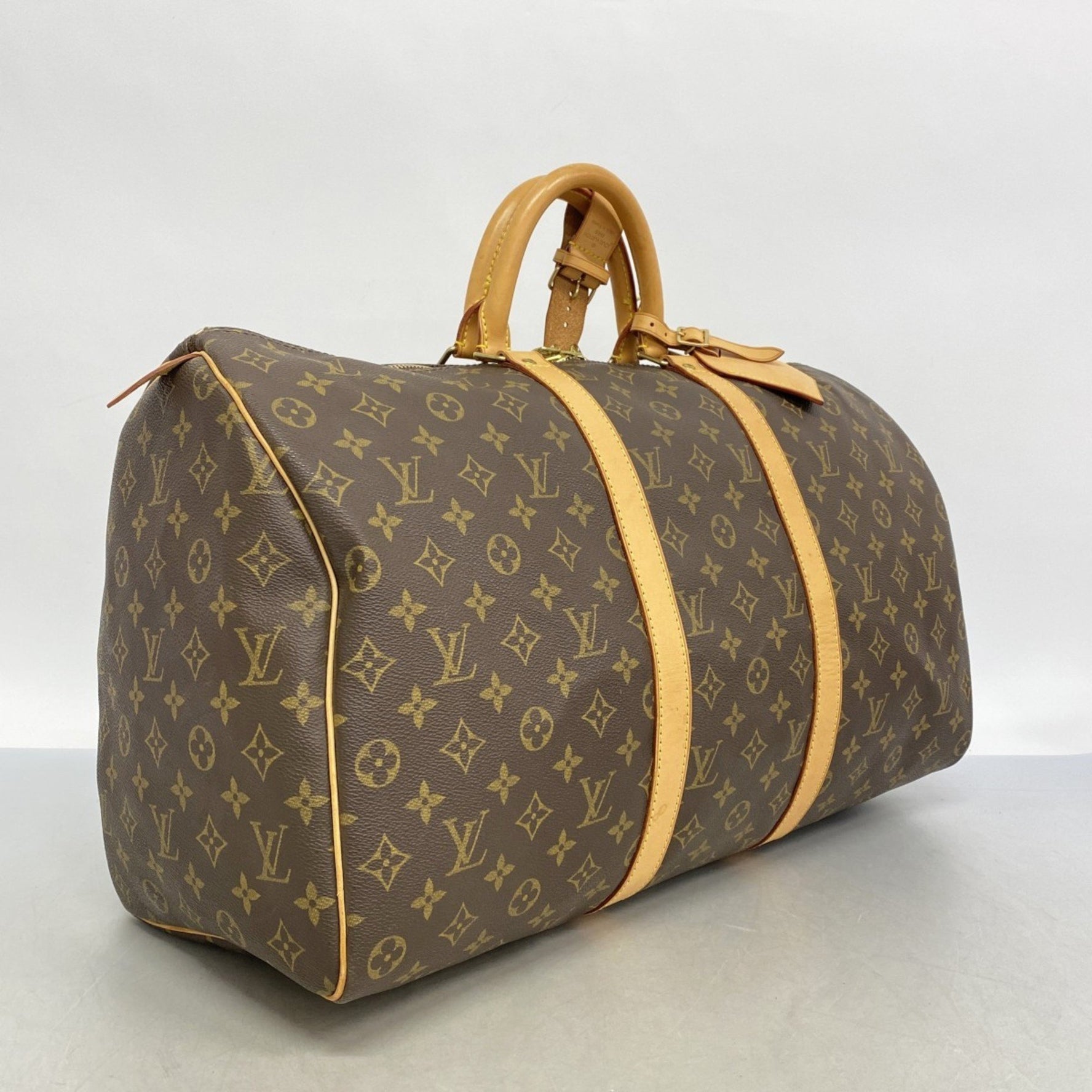 Louis Vuitton Monogram Keepall 50 Boston Bag Men's and