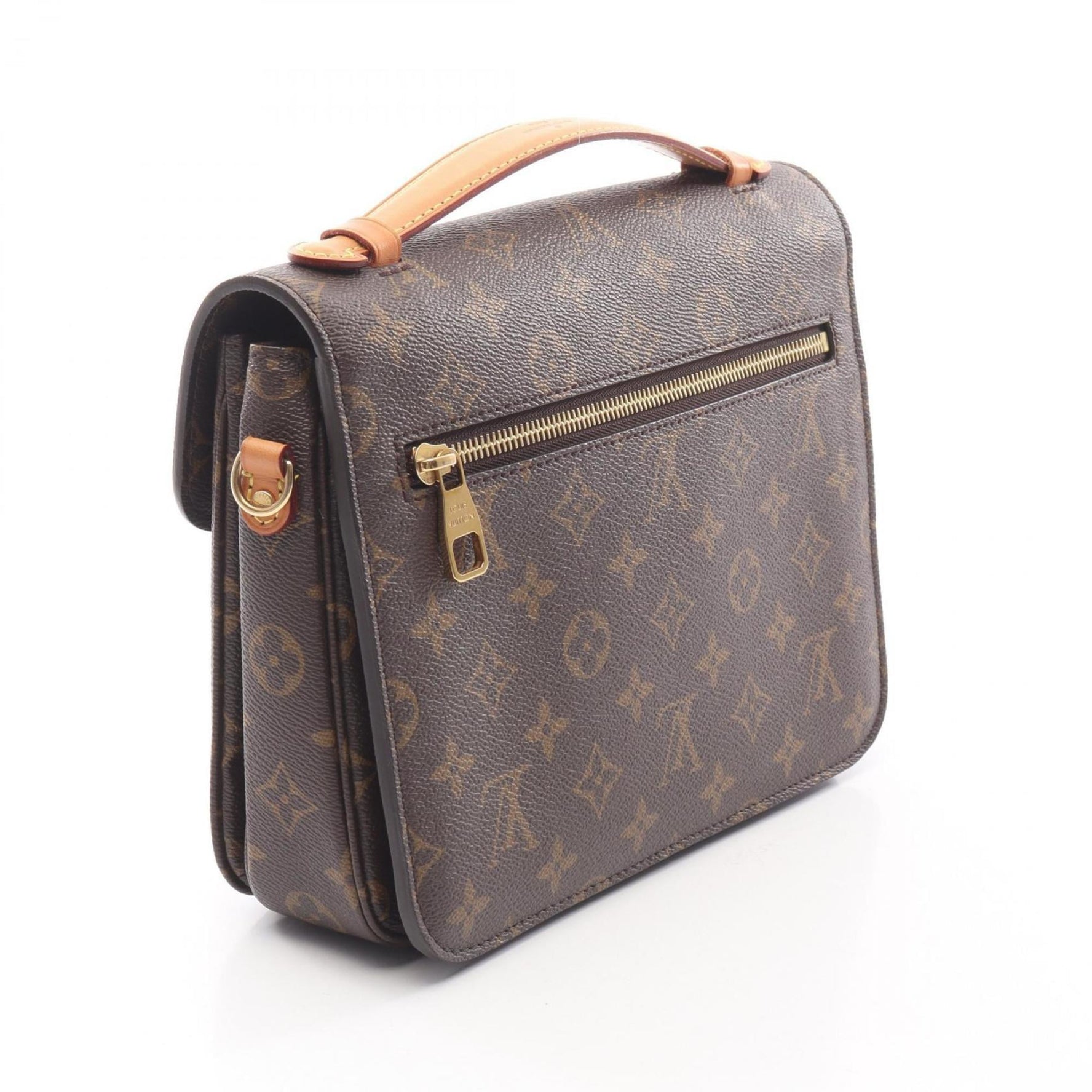 Louis Vuitton Metis MM Monogram Pochette Handbag in Coated Canvas and Leather