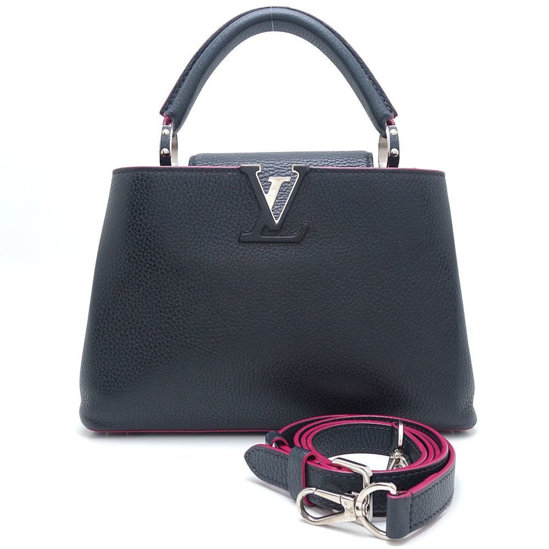 Louis Vuitton Capucines BB Bag Parnassea Line Cobalt Fuchsia