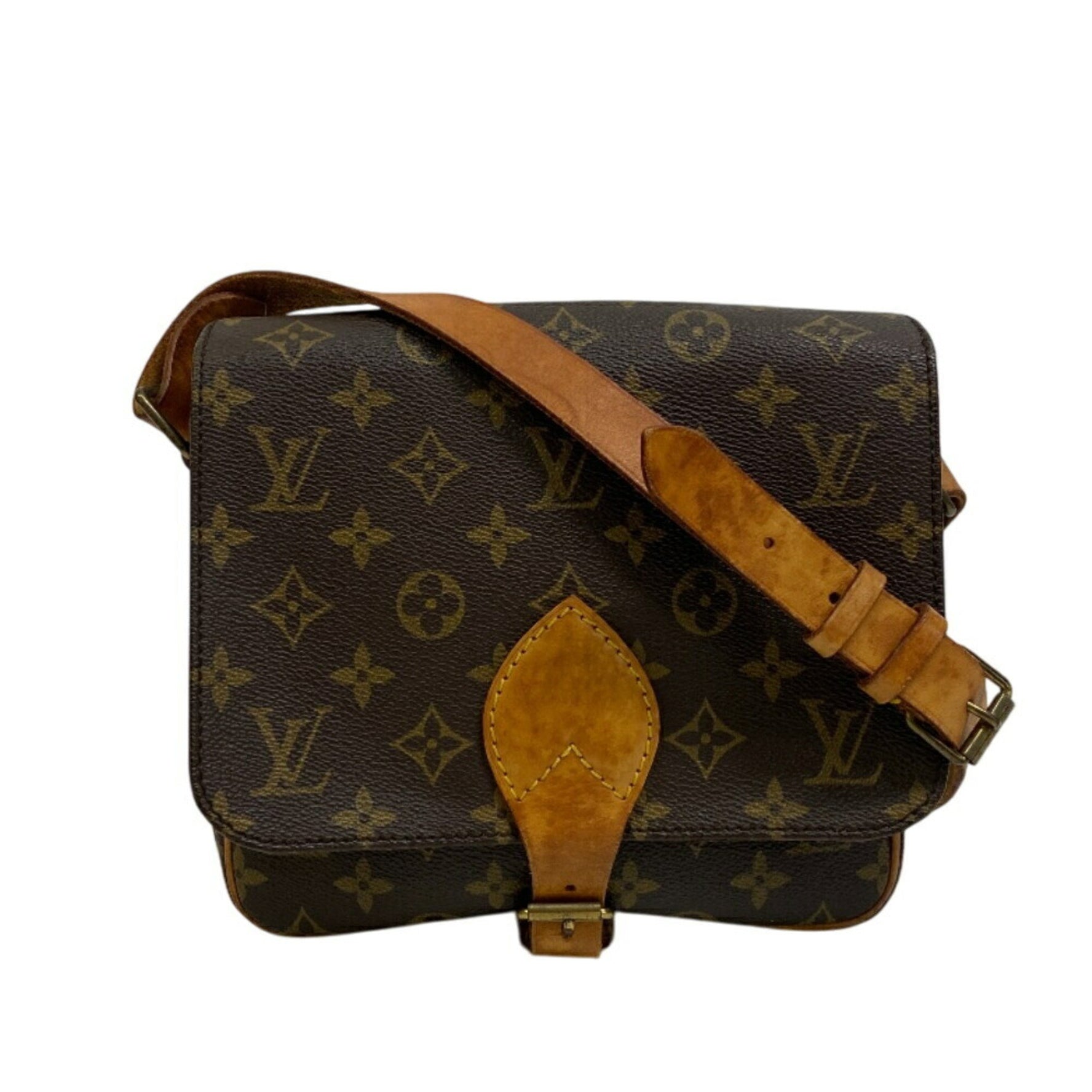 Louis Vuitton Cartesier MM Monogram Shoulder Bag