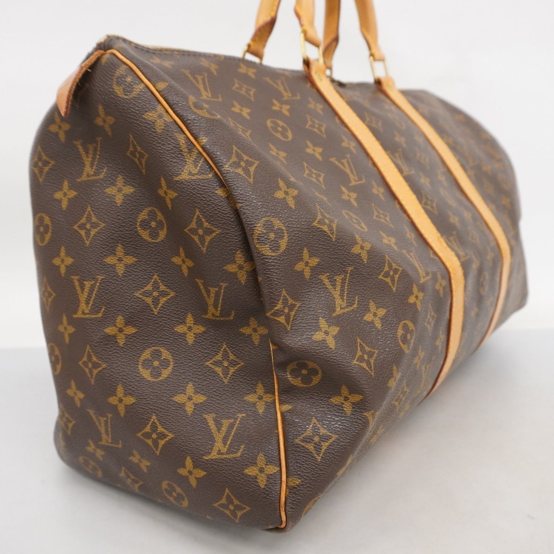 Louis Vuitton Monogram Keepall 50 Boston Bag Men's and