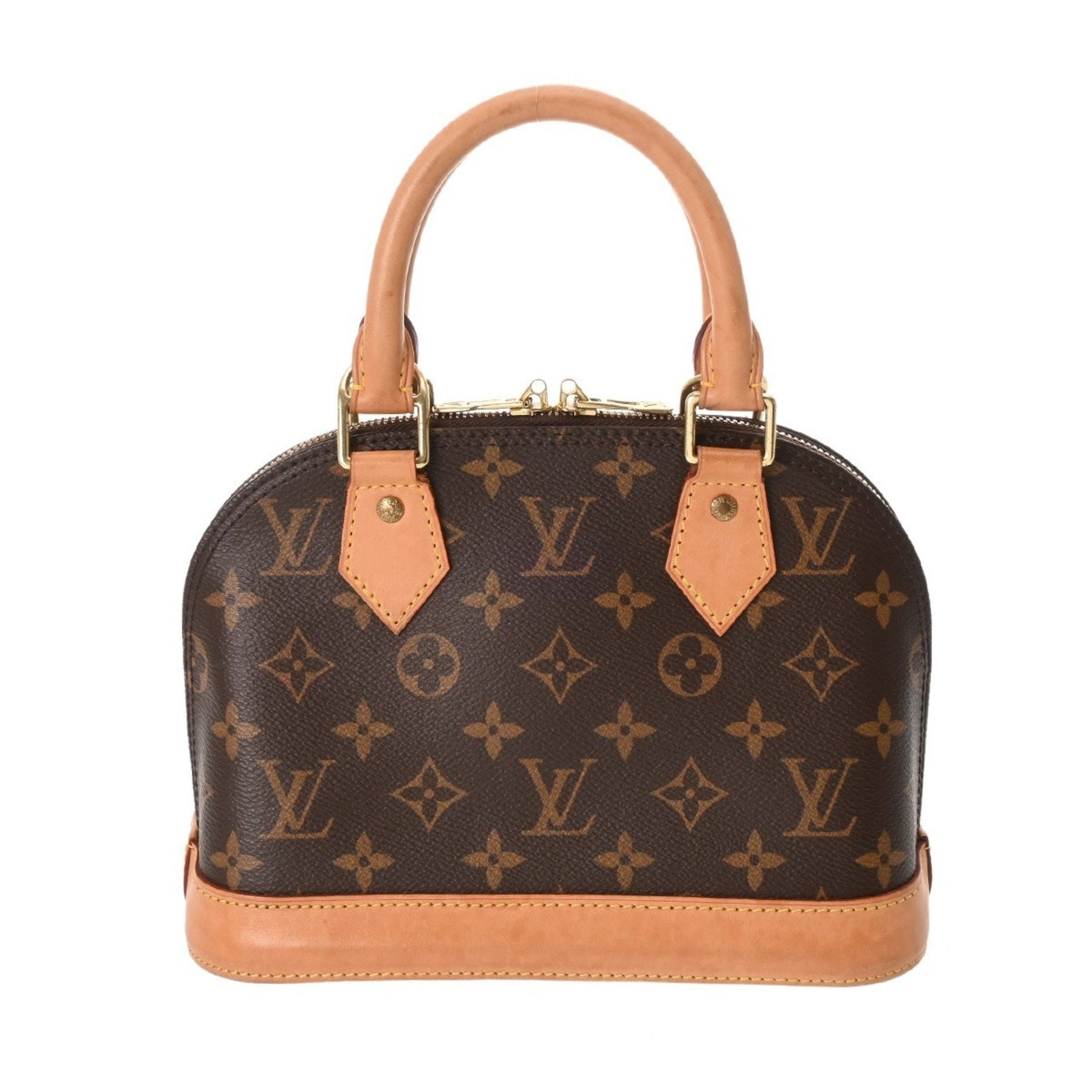 LOUIS VUITTON Monogram Alma BB Canvas Handbag