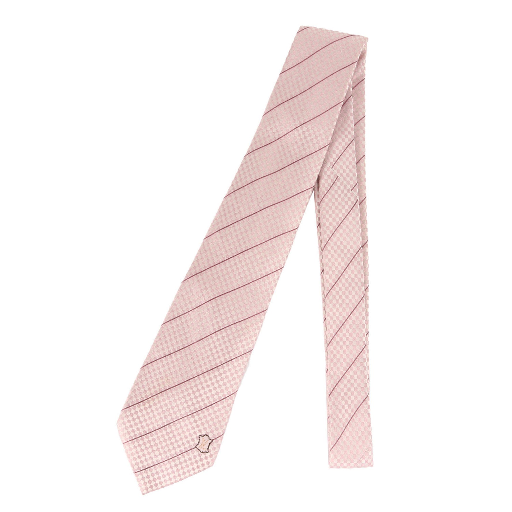 Louis Vuitton Necktie Micro Damier Silk