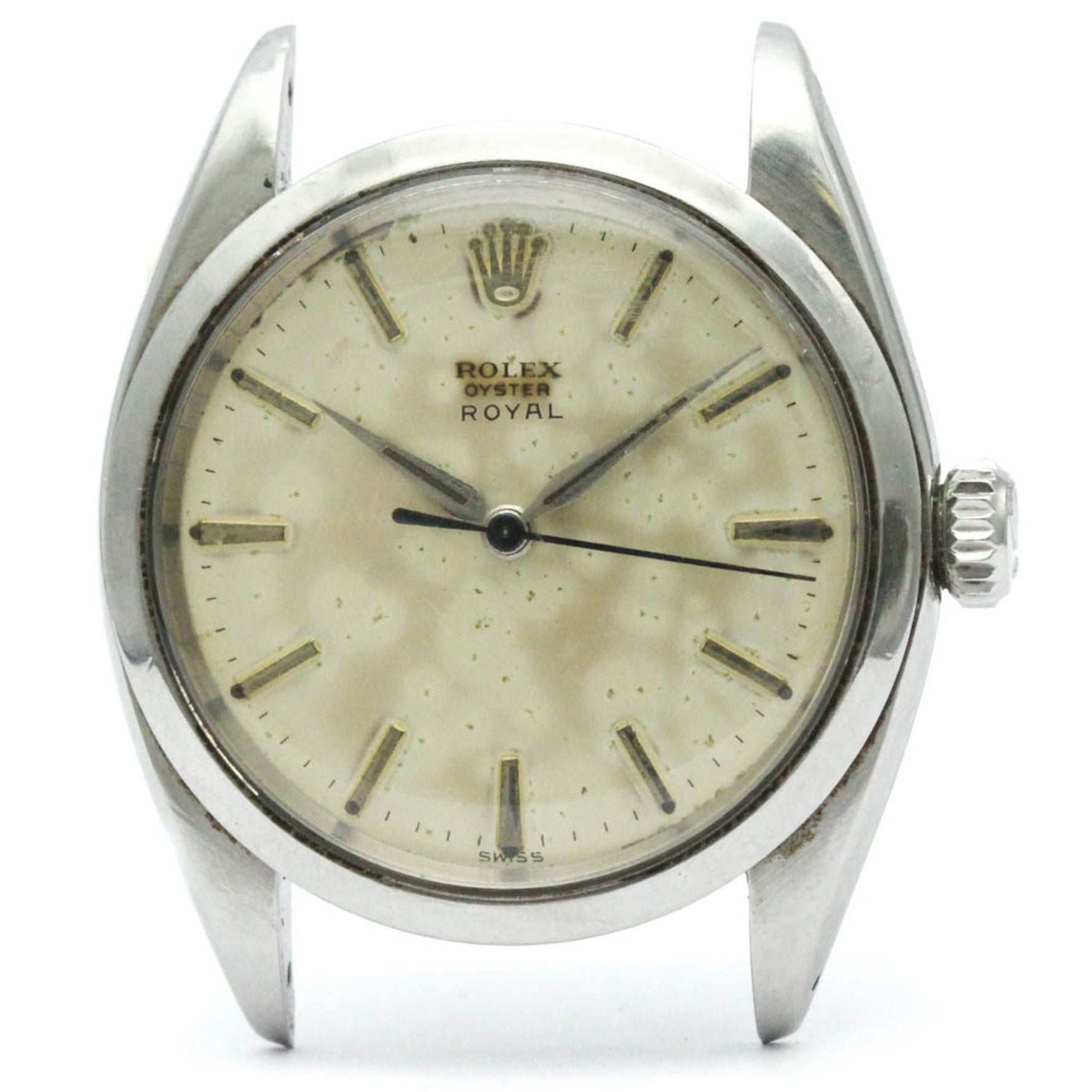 Vintage ROLEX Oyster Precision 6426 Steel Watch Head Only