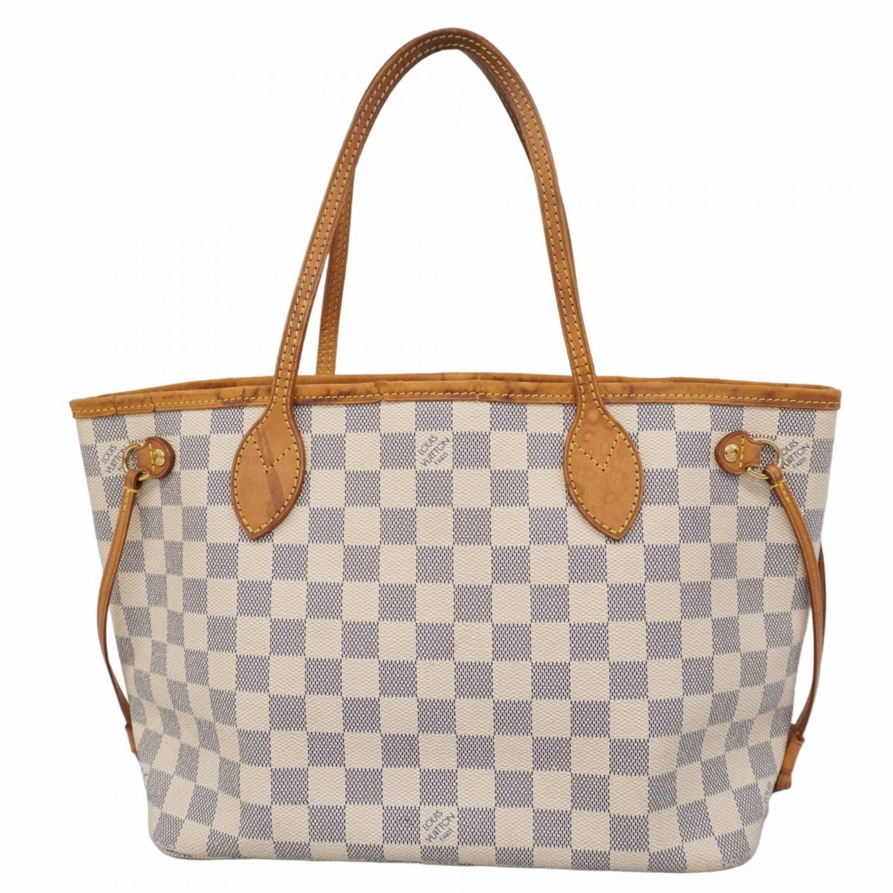 Louis Vuitton Damier Azur Neverfull PM Tote Bag