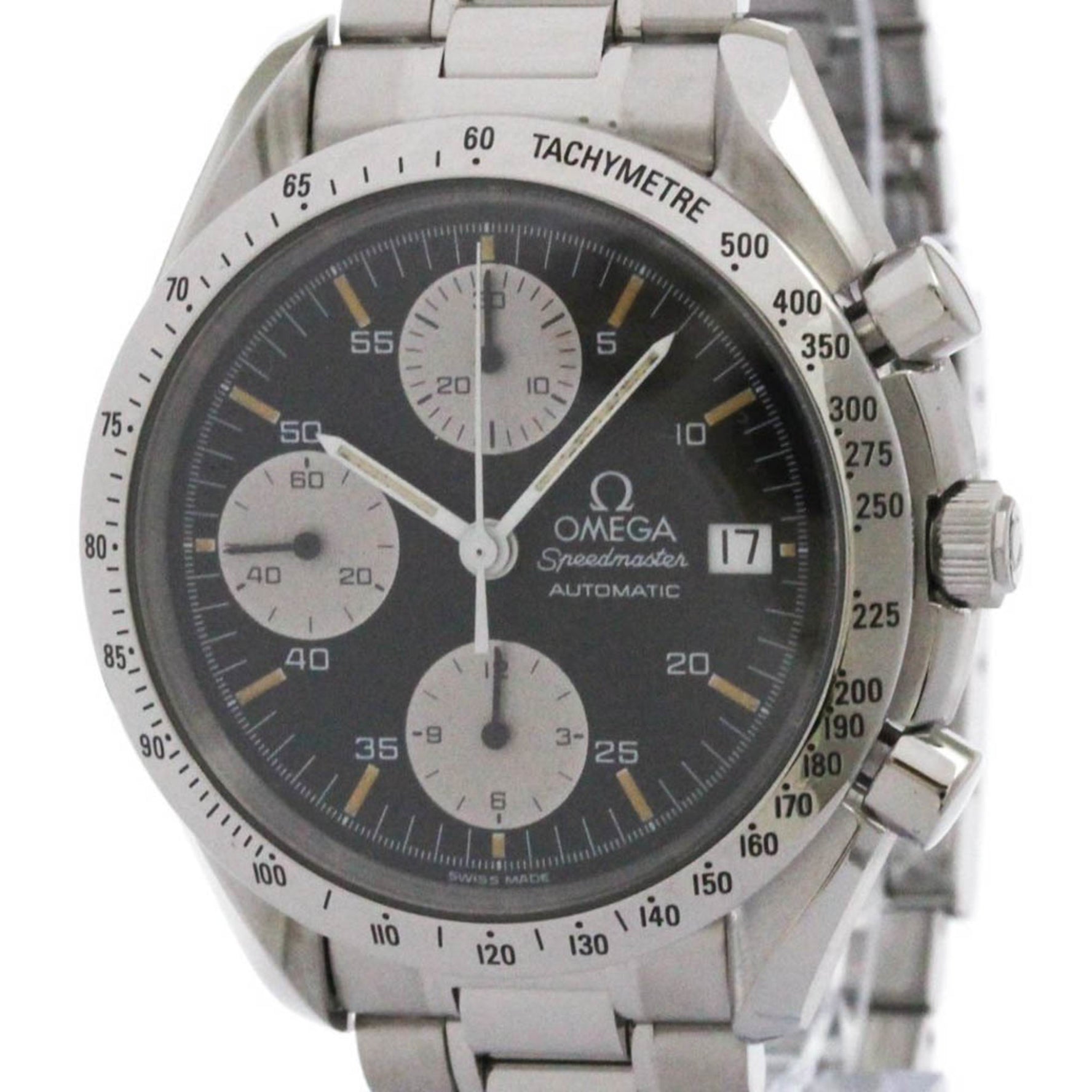 OMEGA Speedmaster Date Steel Automatic Watch 3511.50 Polished