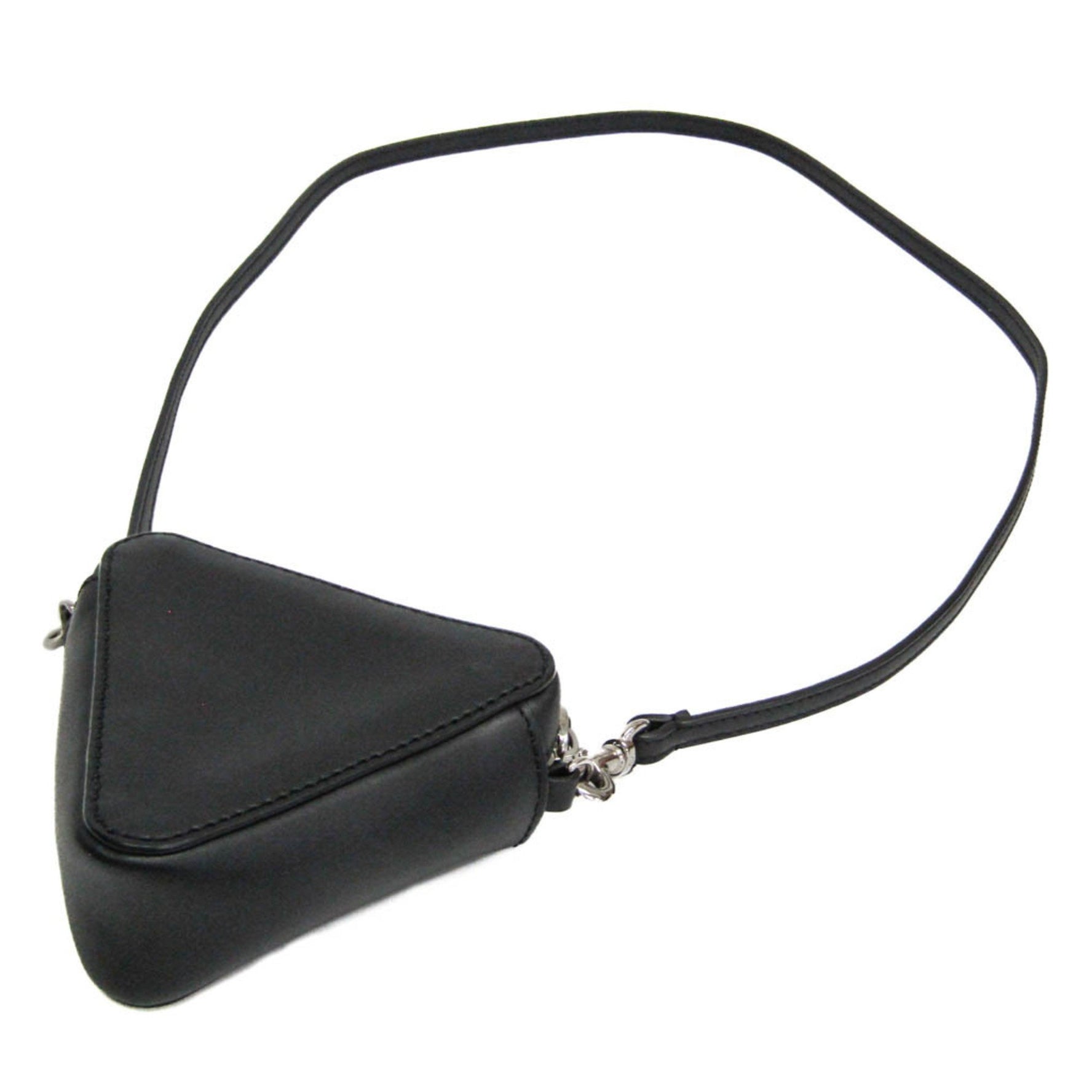 Valentino Garavani VLTN Triangle Shoulder Pouch Men,Women Leather Pouch,Shoulder Bag