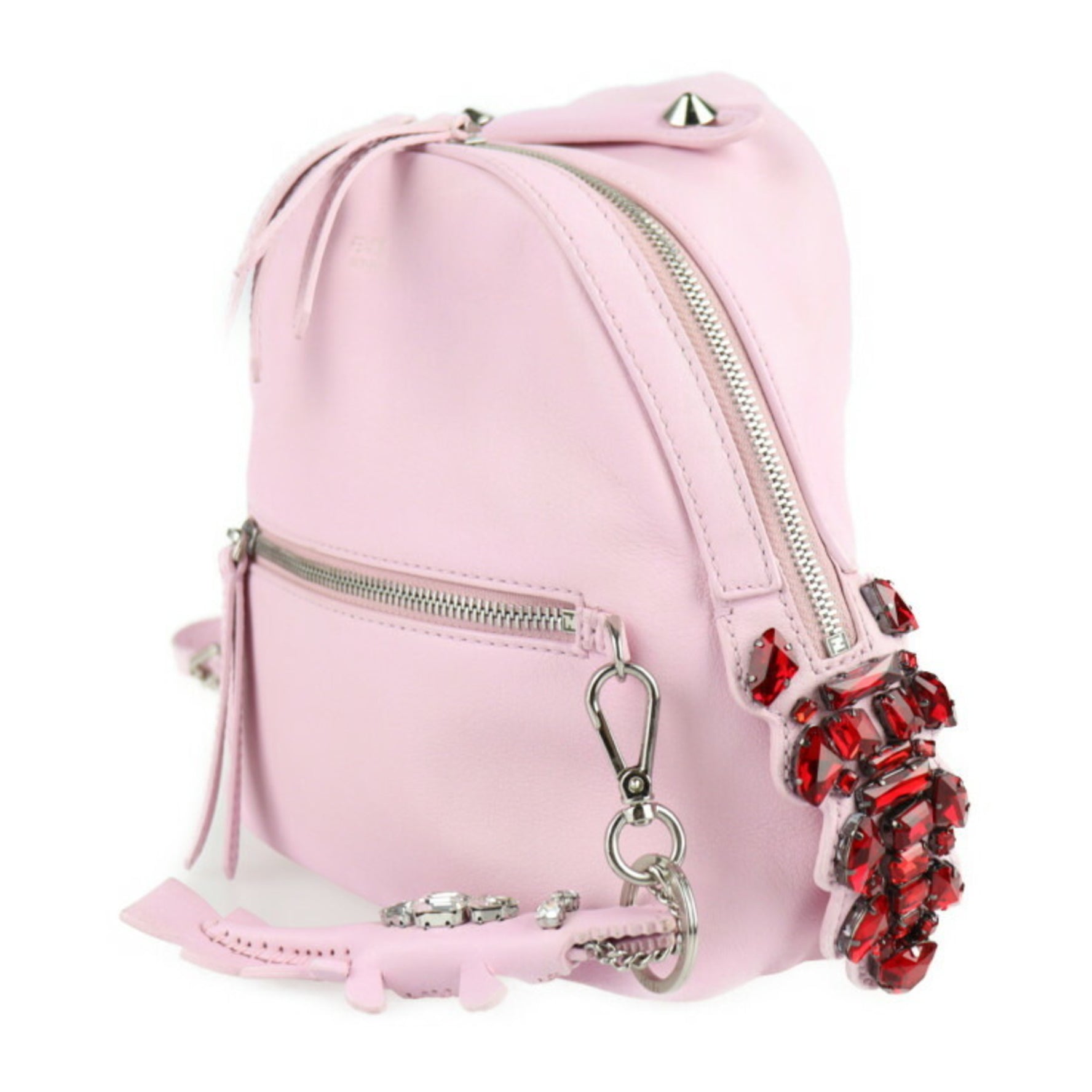 Fendi By the way Backpack Crystal with animal charm