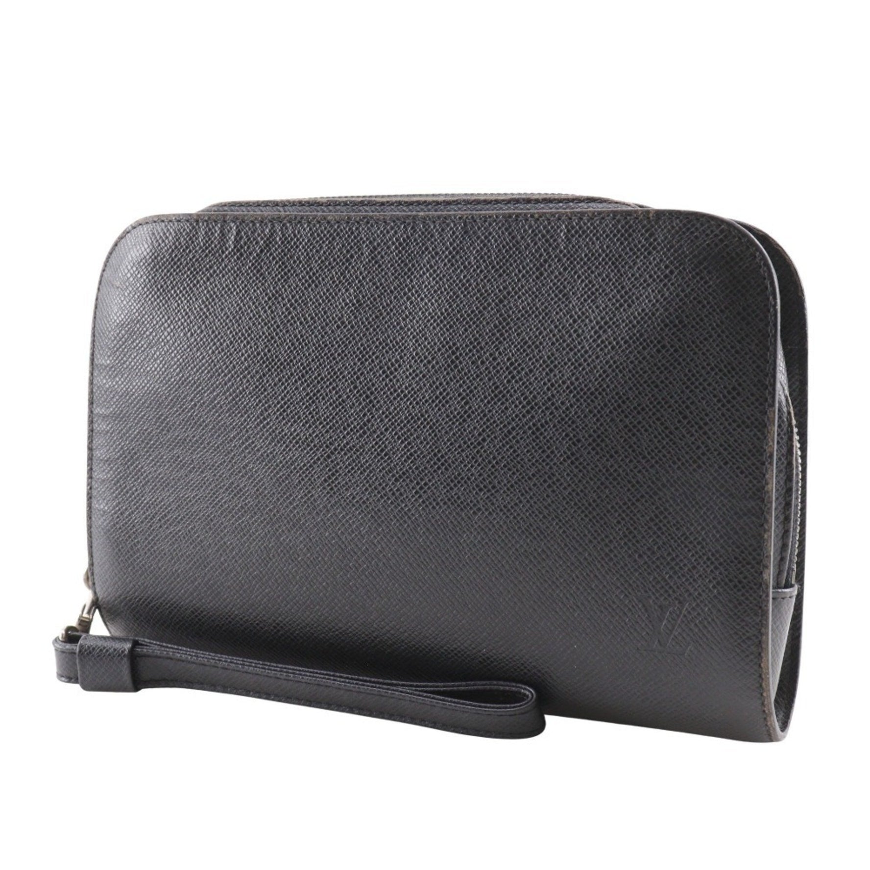 Louis Vuitton Baikal Second Bag Taiga Ardoise 2004 Black