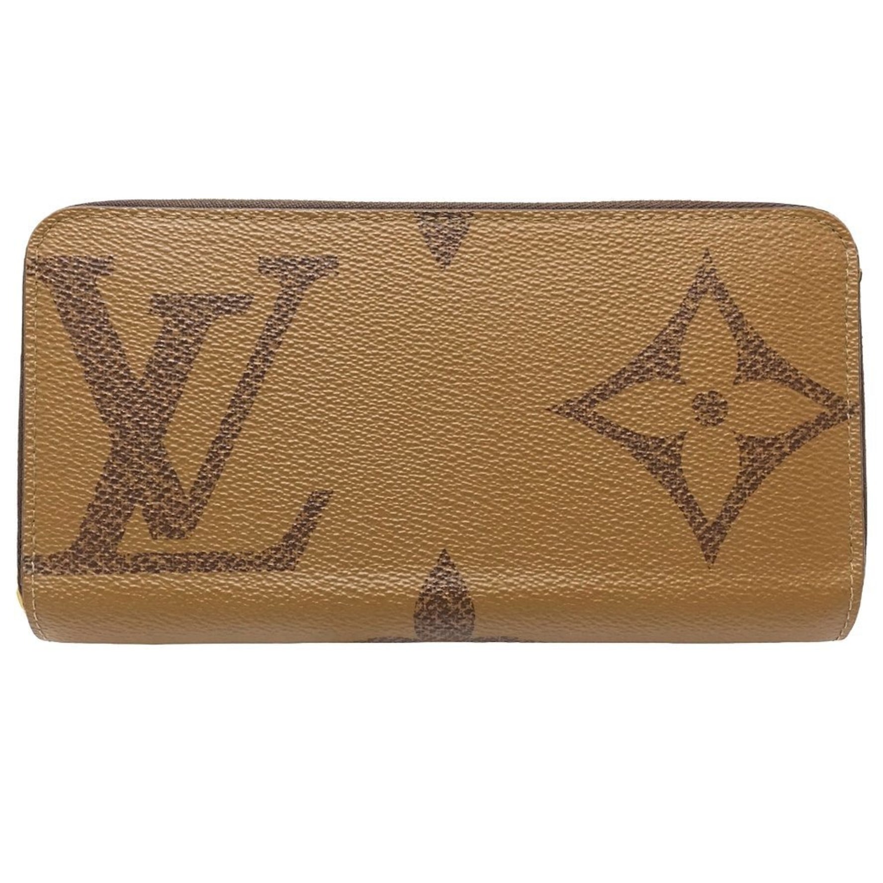 Louis Vuitton Long Wallet Zippy Monogram Reverse