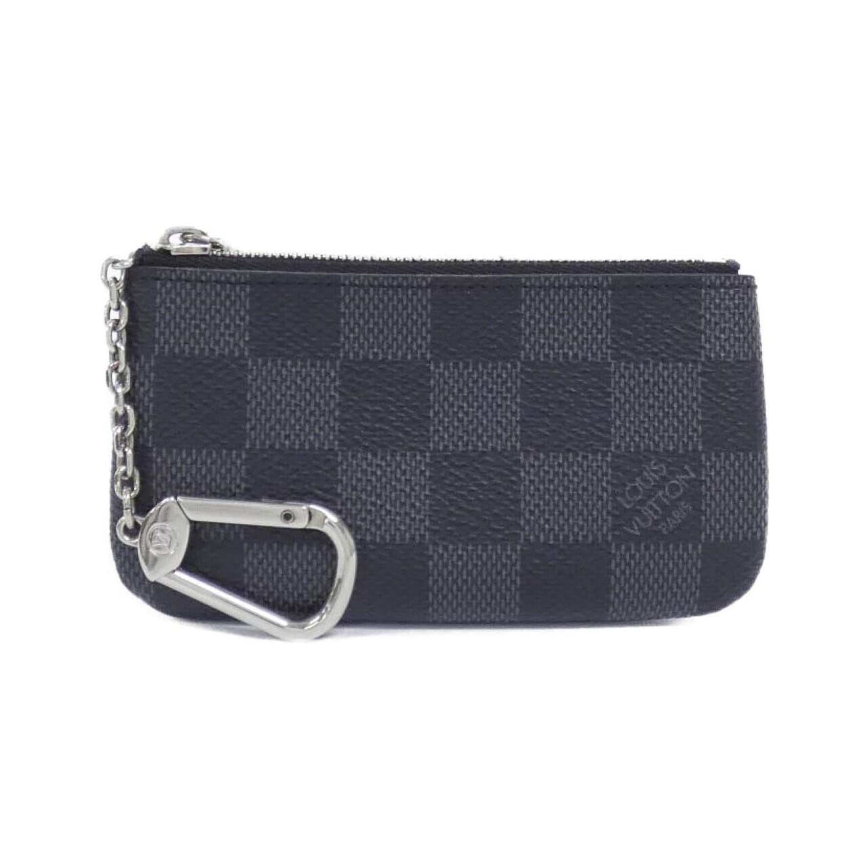 Louis Vuitton Damier Graphite Card & Key Case Pochette Clé Coin