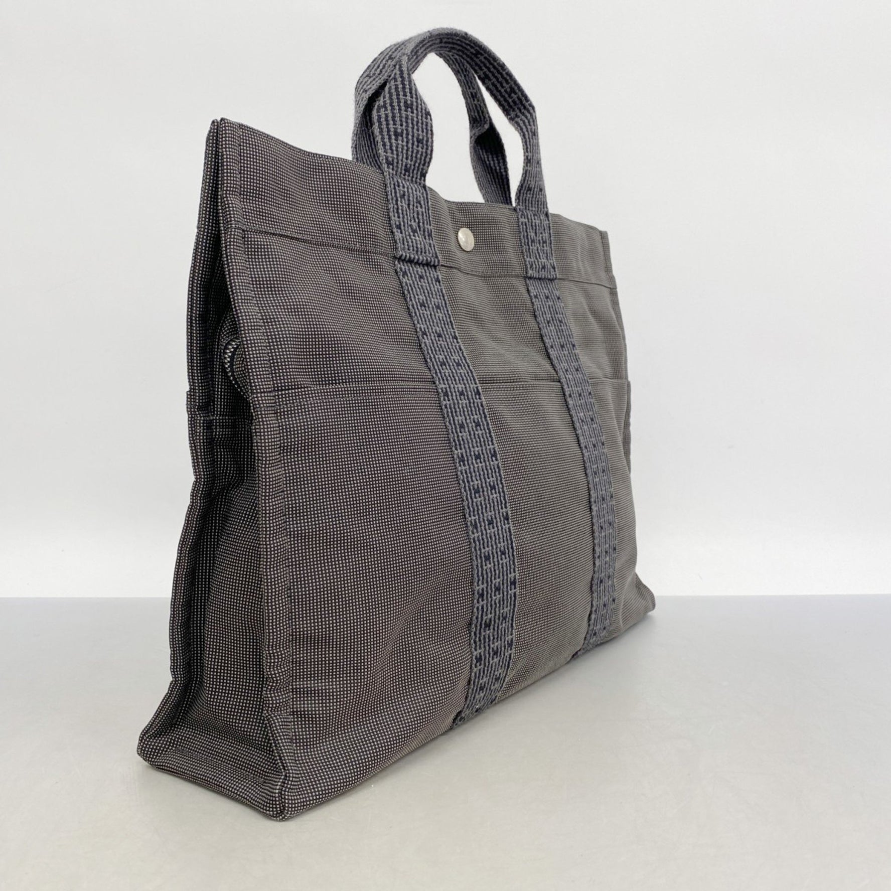 Hermes Hermès Air Line MM Tote Bag, Canvas, Men's and
