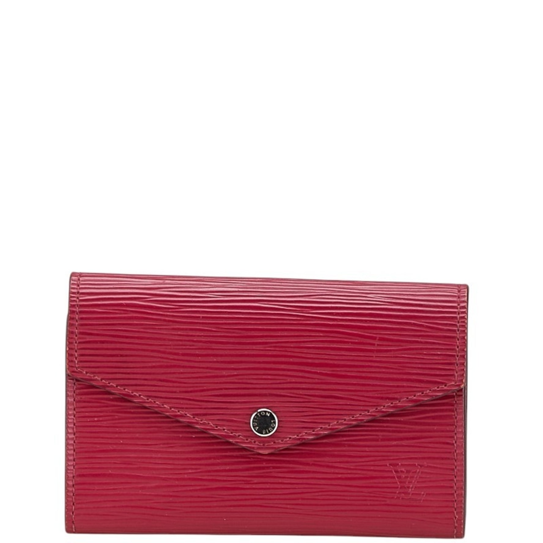 Louis Vuitton Epi Pouch Fuchsia Pink Leather
