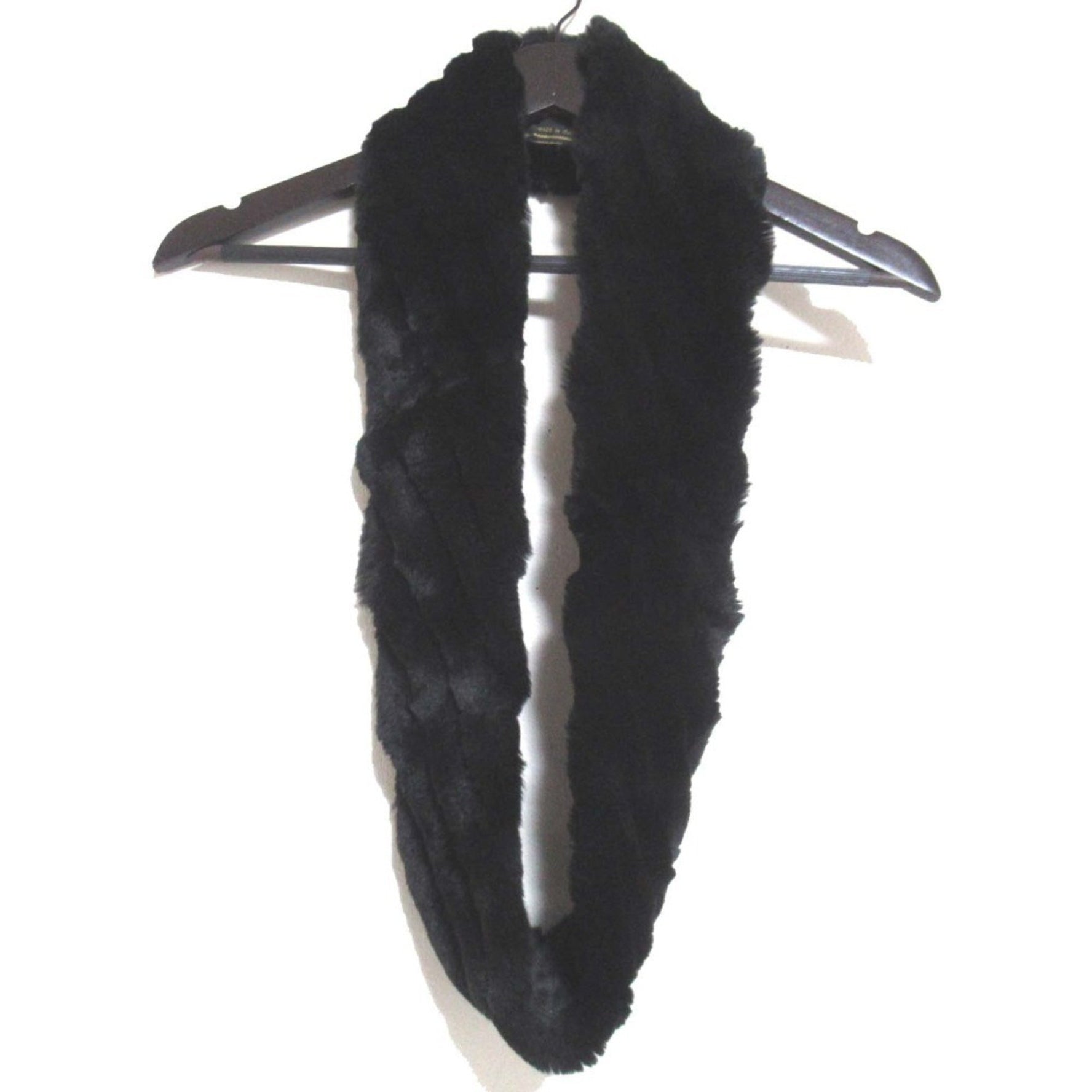 FENDI Lapin Fur Snood Scarf