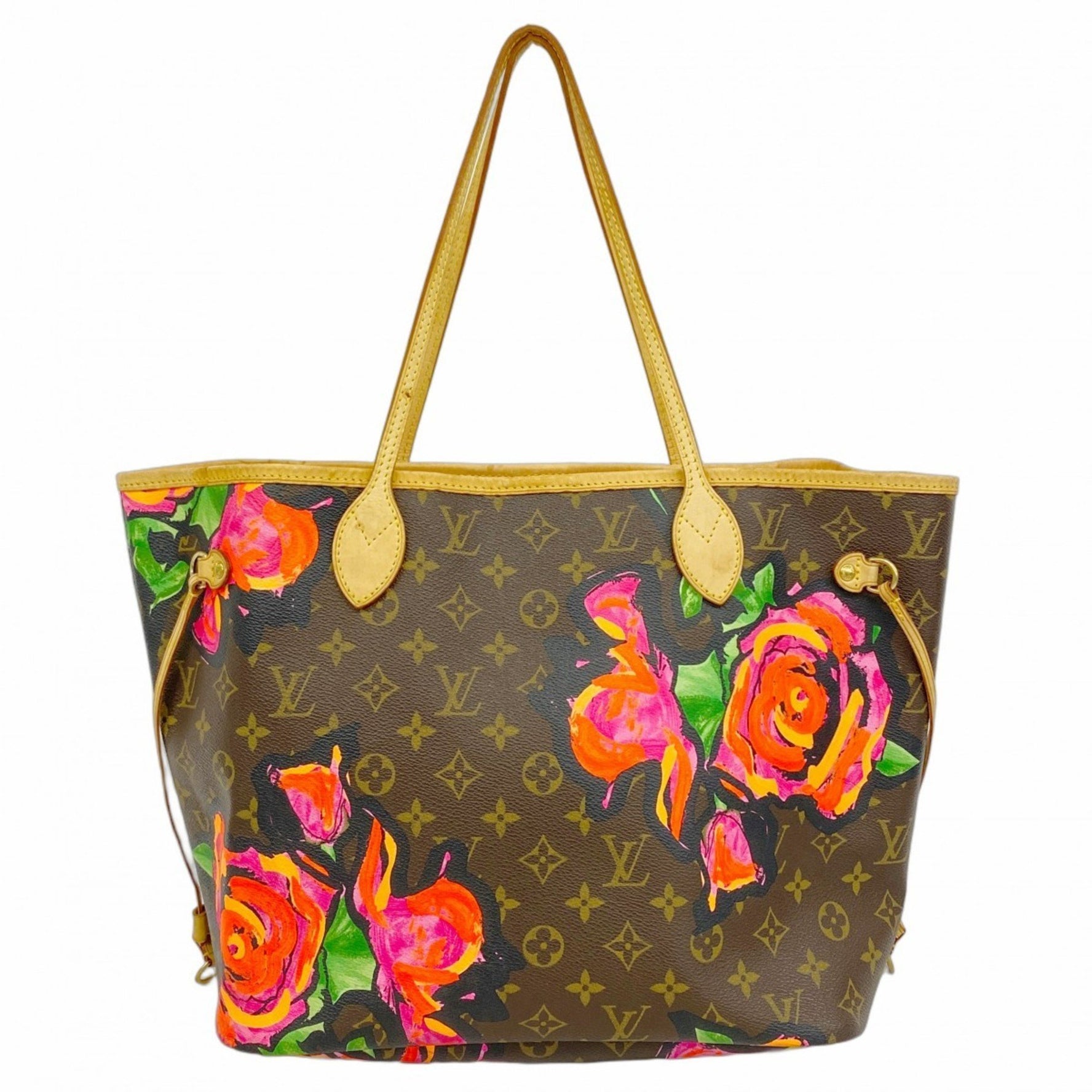 Louis Vuitton Tote Bag Monogram Rose Neverfull MM Brown Pink