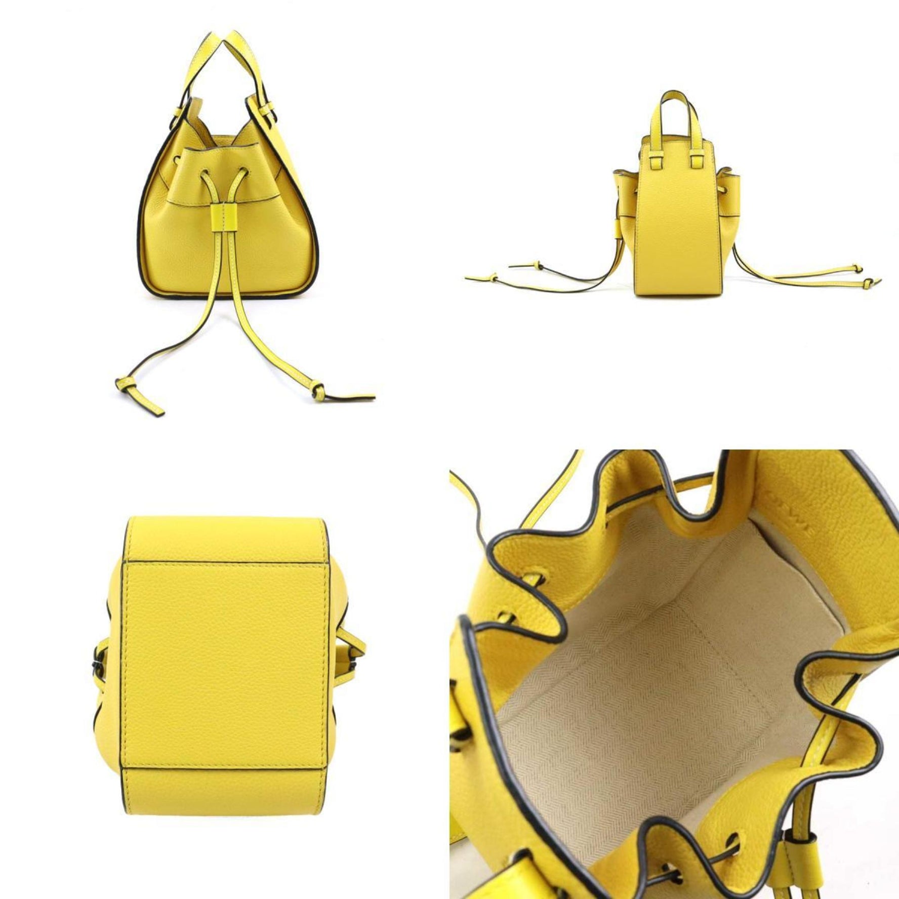 LOEWE Shoulder Bag Handbag Hammock Mini Leather