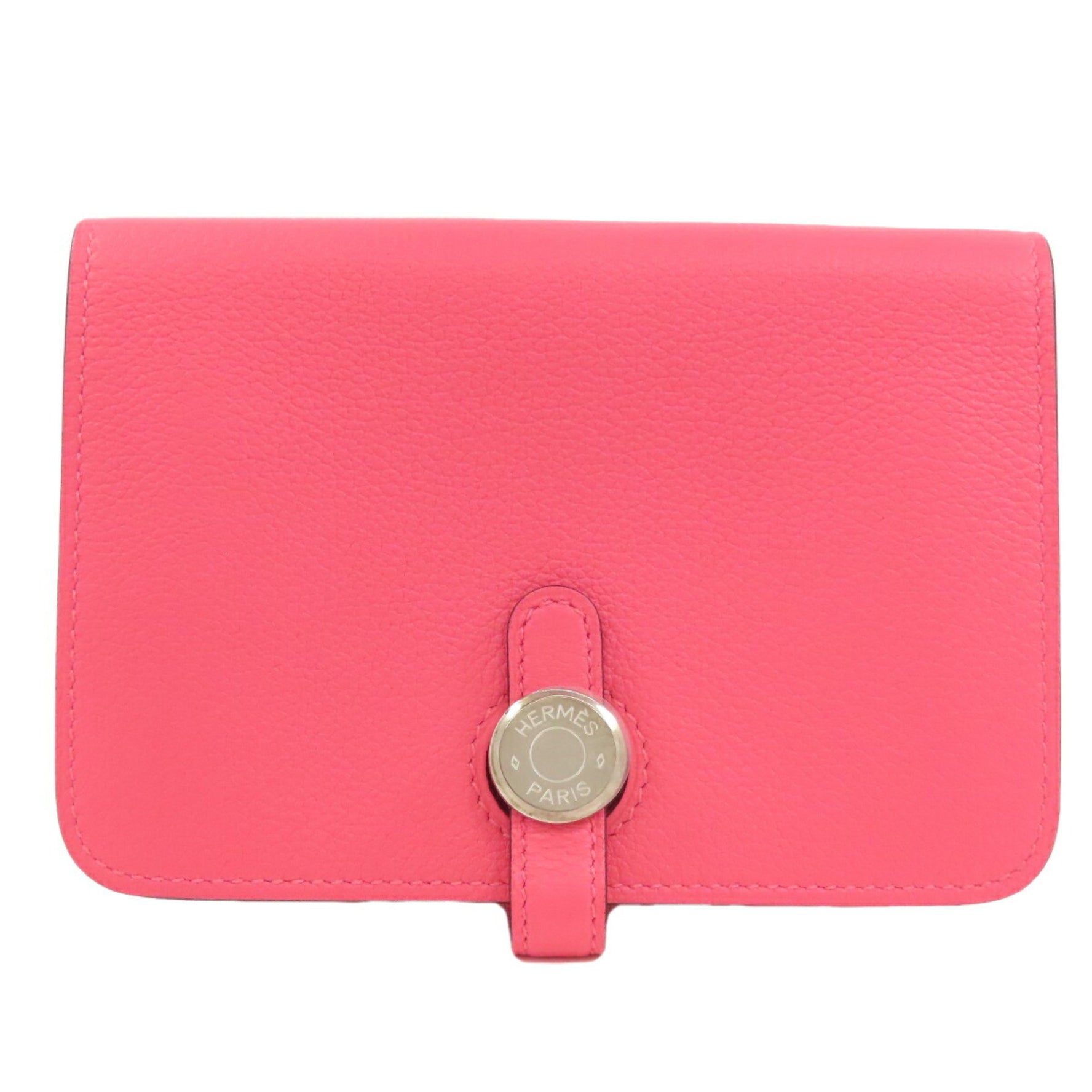 Hermes Dogon Compact Wallet/Coin Case Evercolor