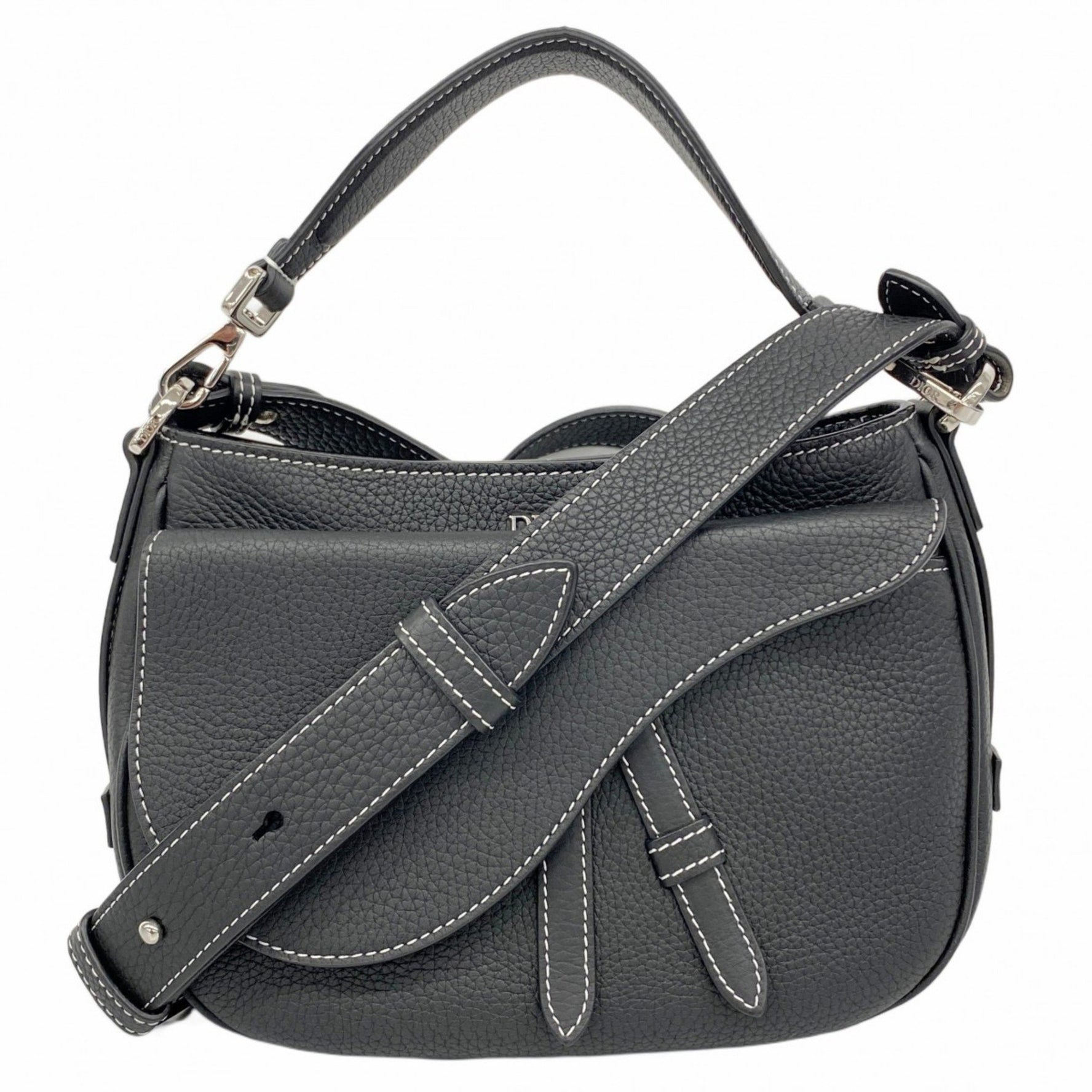 Christian Dior Saddle Soft Mini Handbag, Leather, Bag