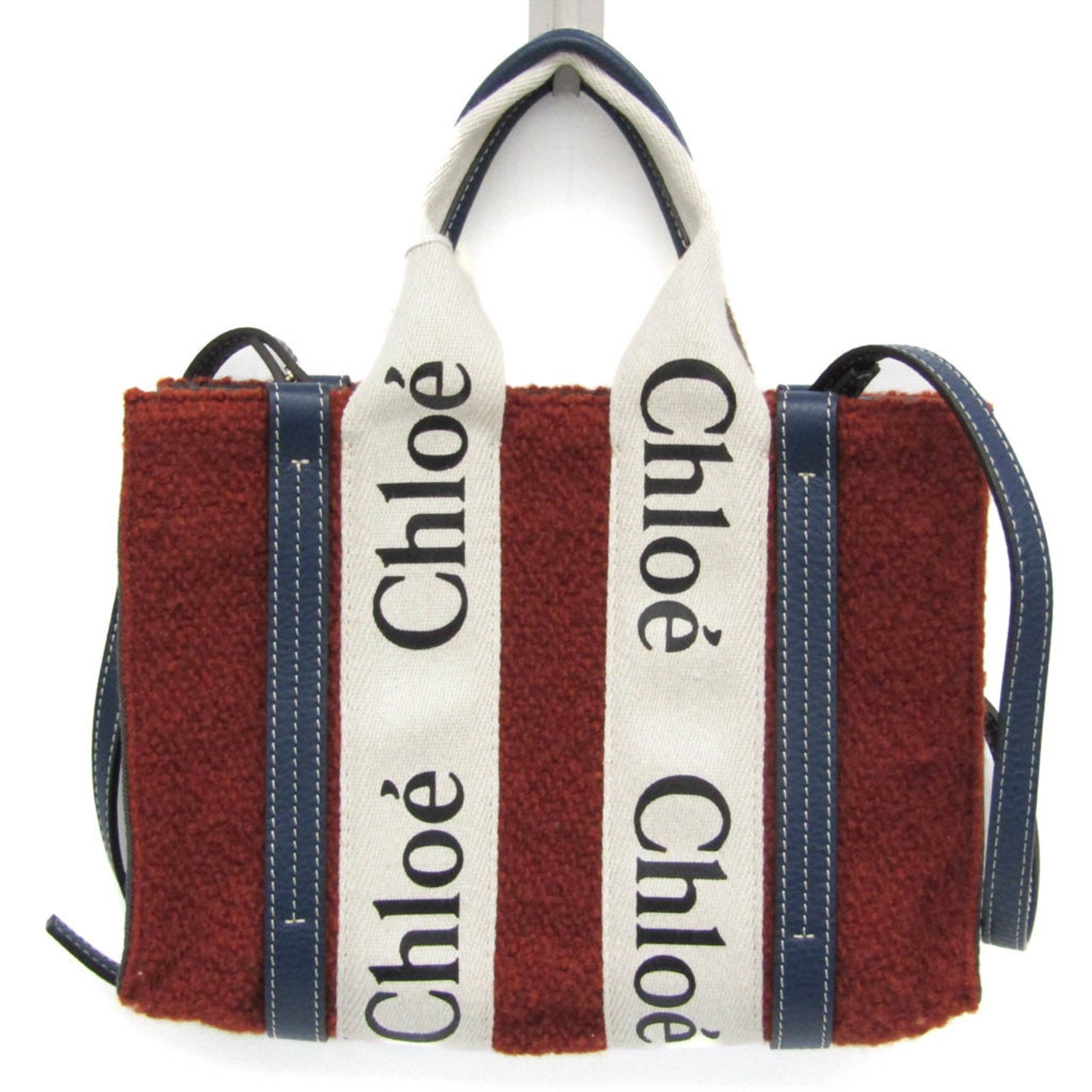 Chloé Woody Small Wool Handbag,Shoulder Bag