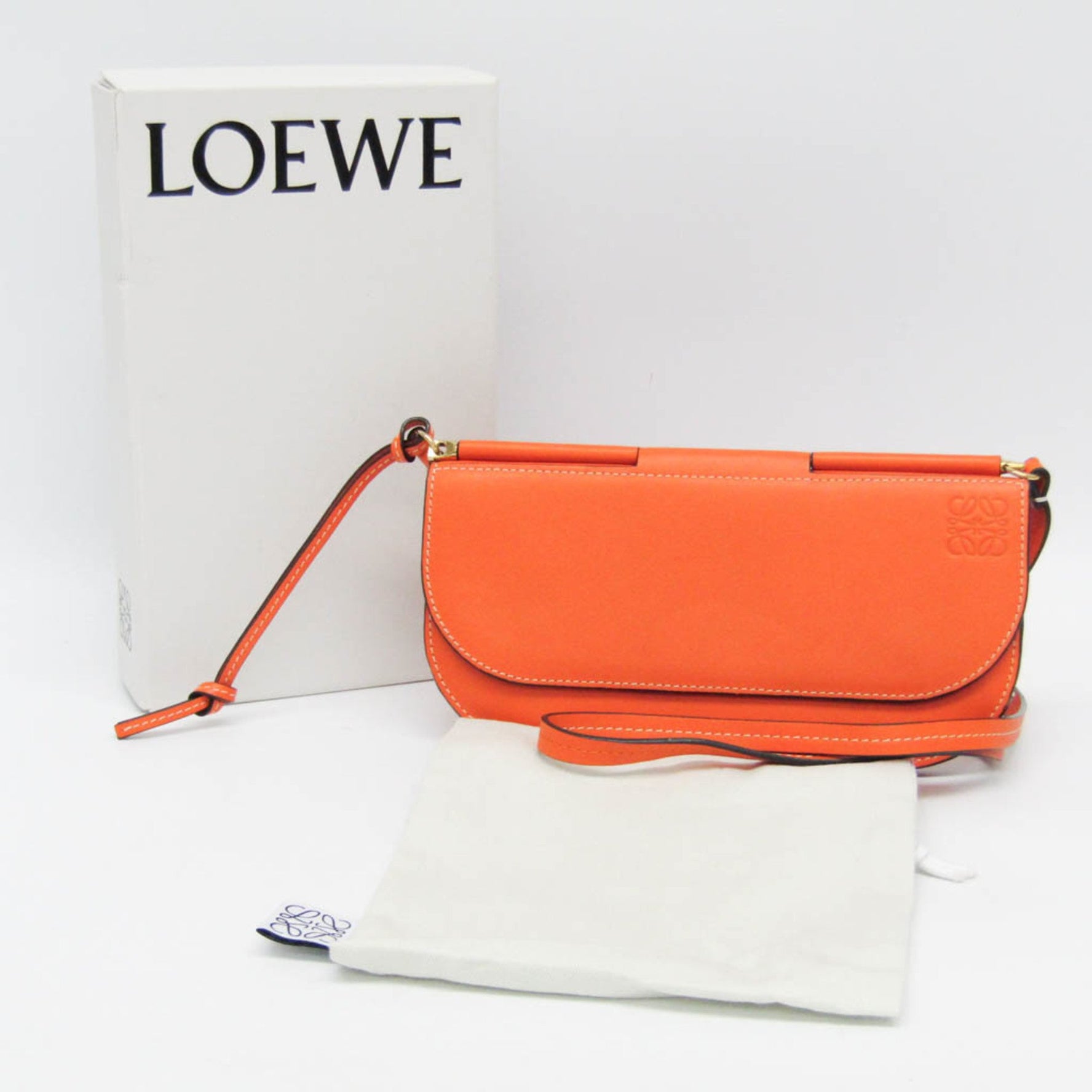 Loewe Gate Leather Chain/Shoulder Wallet
