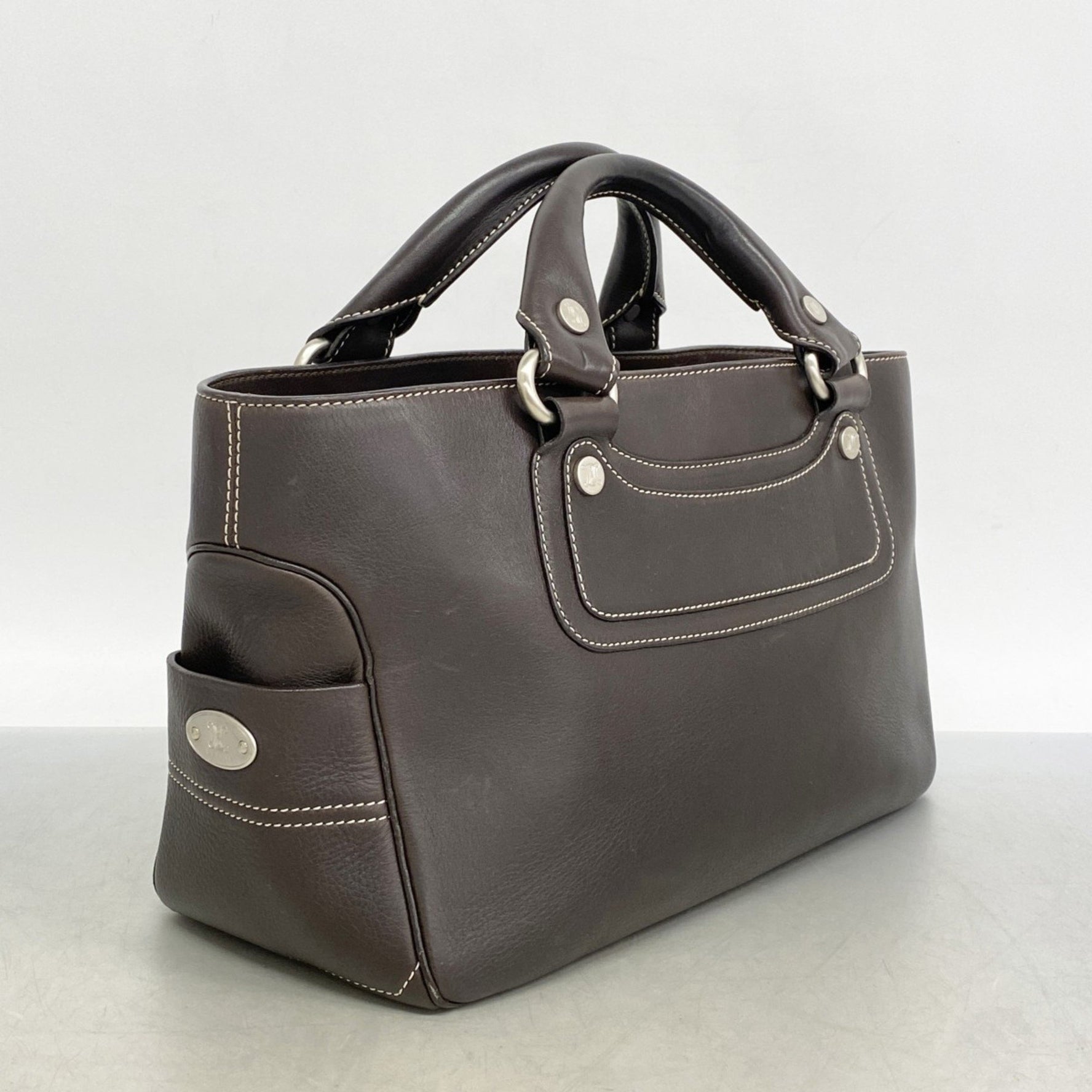 Celine Boogie Leather Handbag