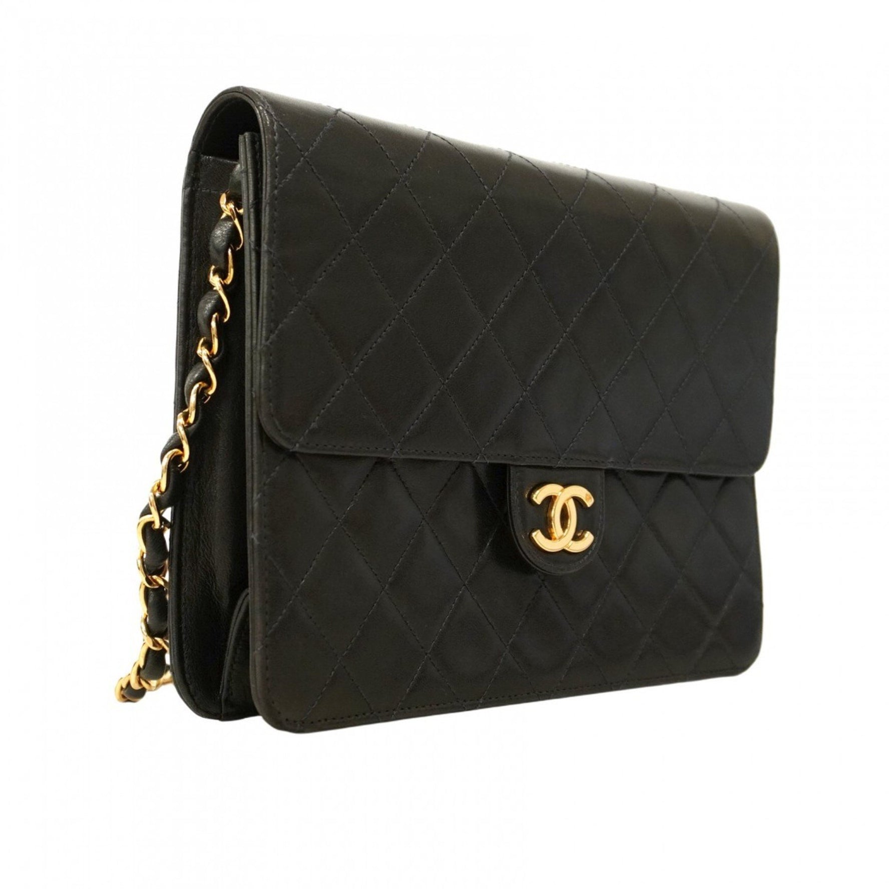 Chanel Matelasse Shoulder Bag with Chain Bag, Lambskin
