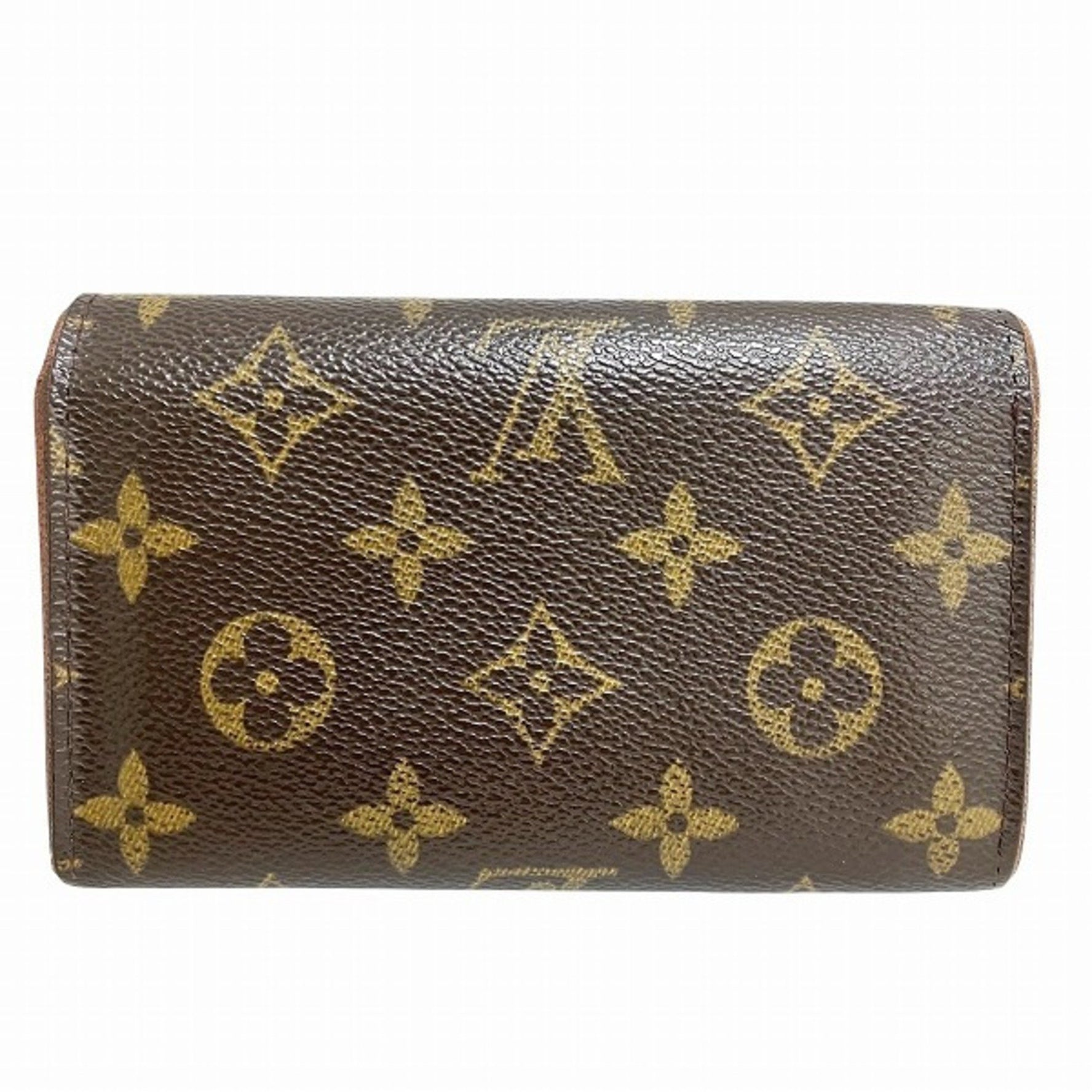 Louis Vuitton Monogram Portefeuille Tresor Men's and Wallets