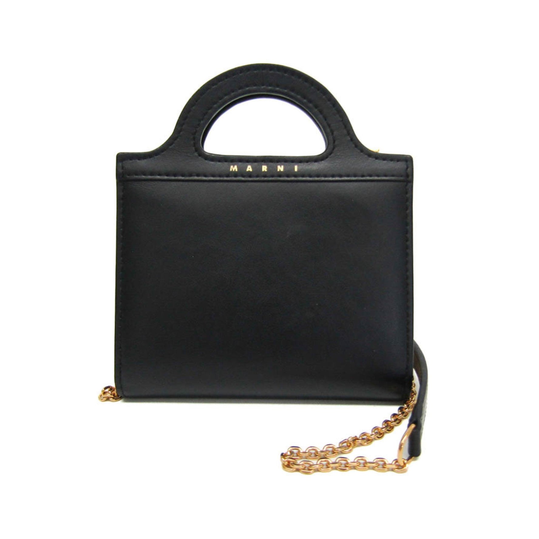 Marni Tropicalia Wallet Leather Chain/Shoulder Wallet