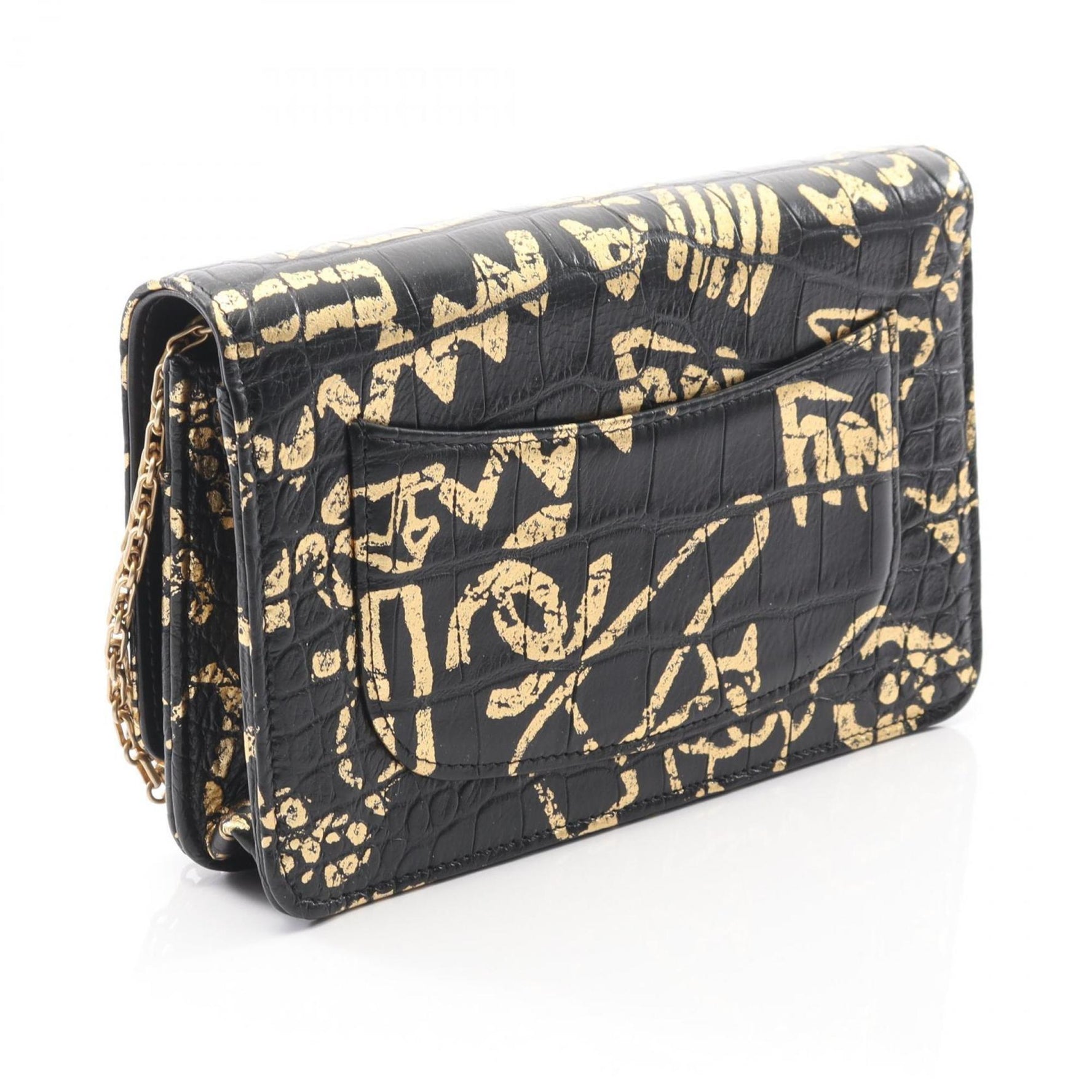 CHANEL 2.55 Shoulder Bag, Leather, and Gold