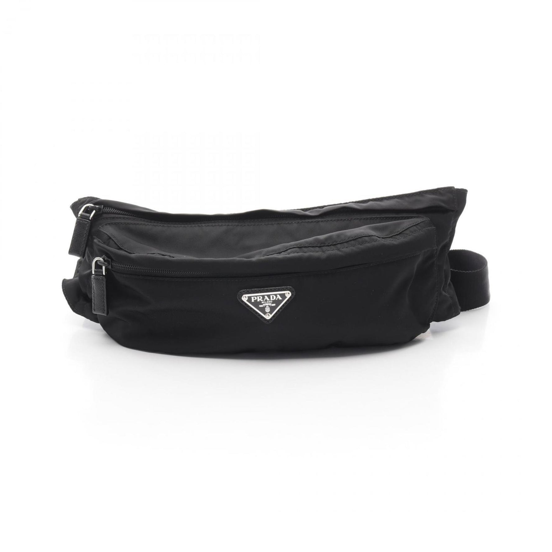 Prada Tessuto Montagne waist bag, body nylon and leather, women