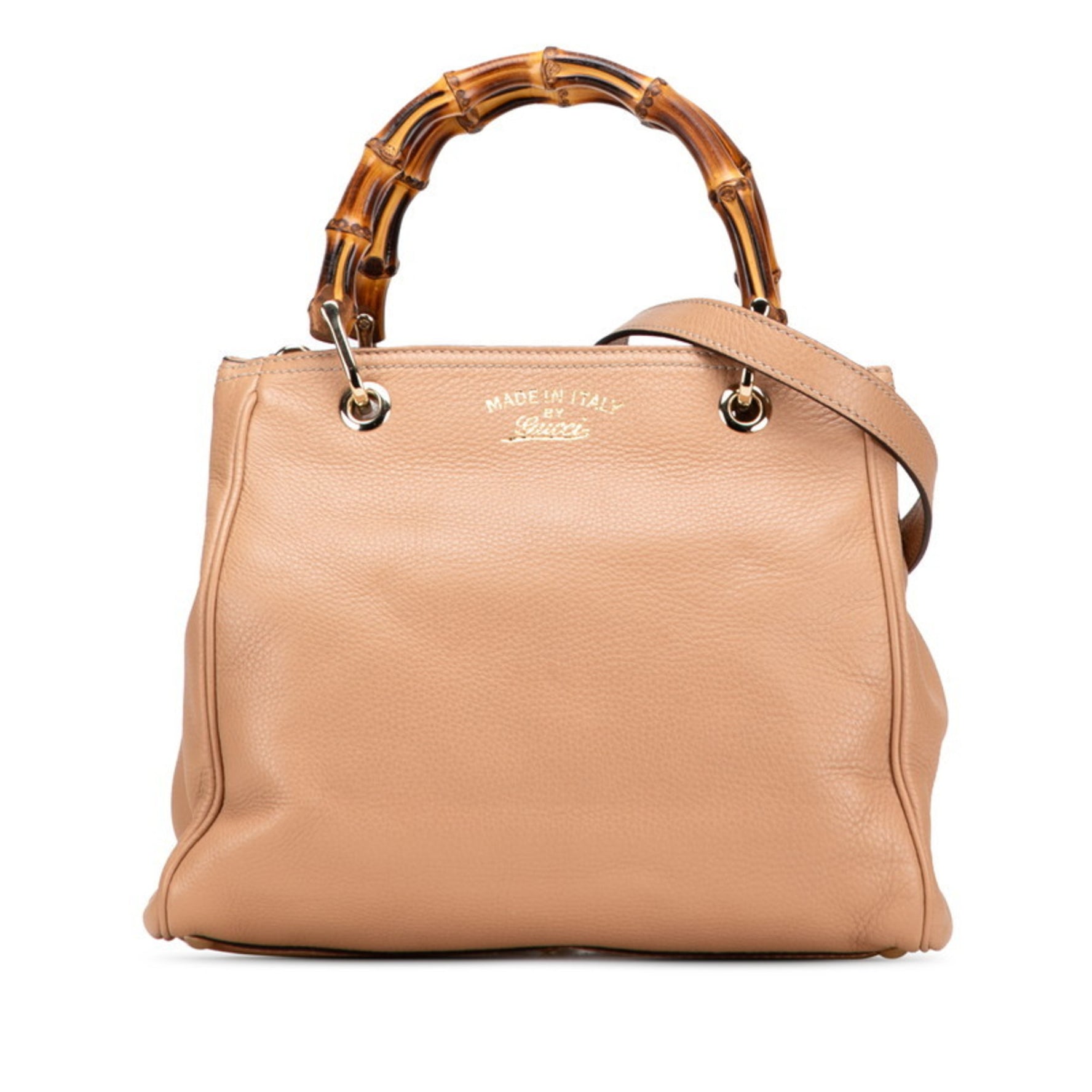 Gucci Bamboo Shopper Handbag/Shoulder Bag Leather