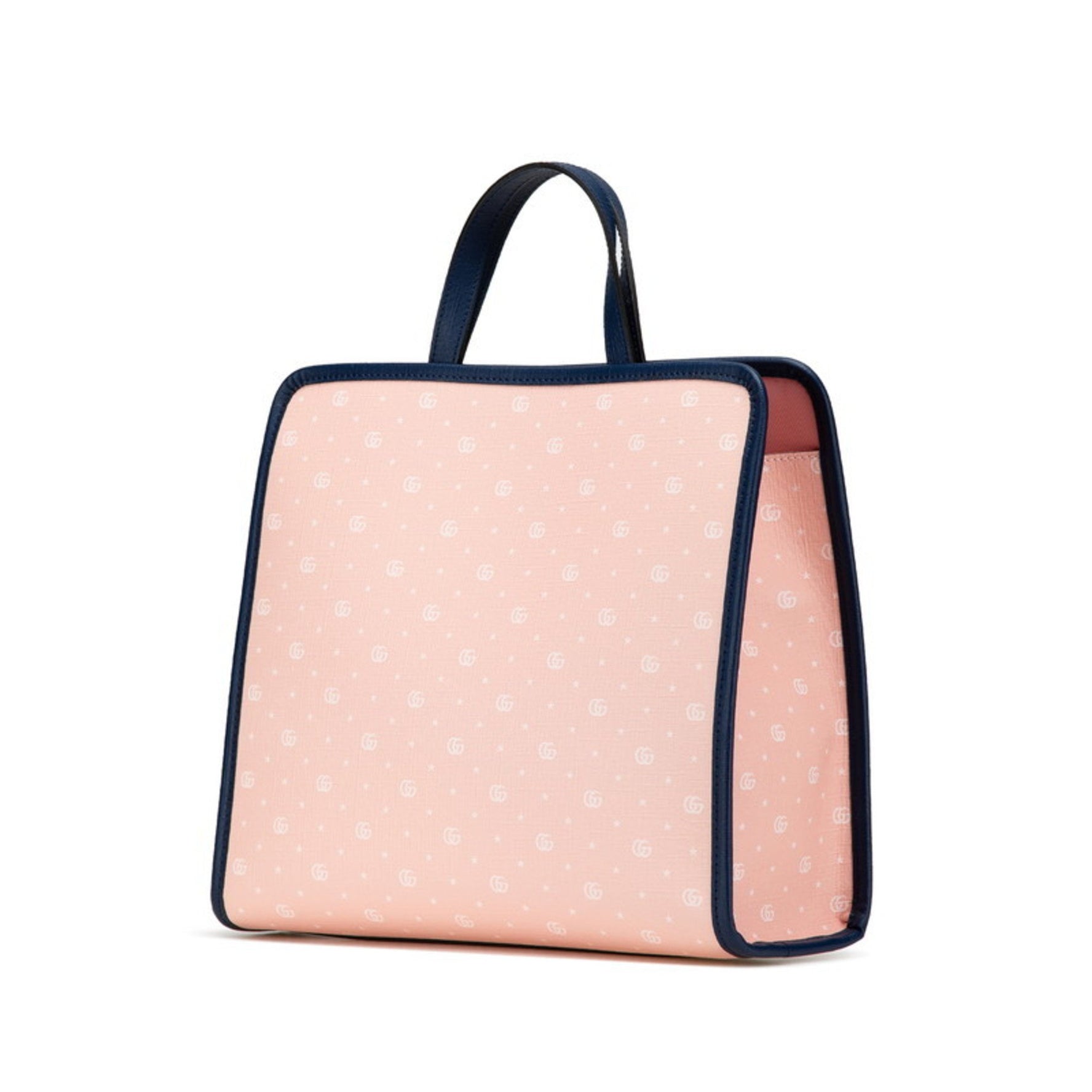 Gucci GG Supreme Children's Jetsons Space Family Handbag Tote Bag Pink Navy Multicolor Leather