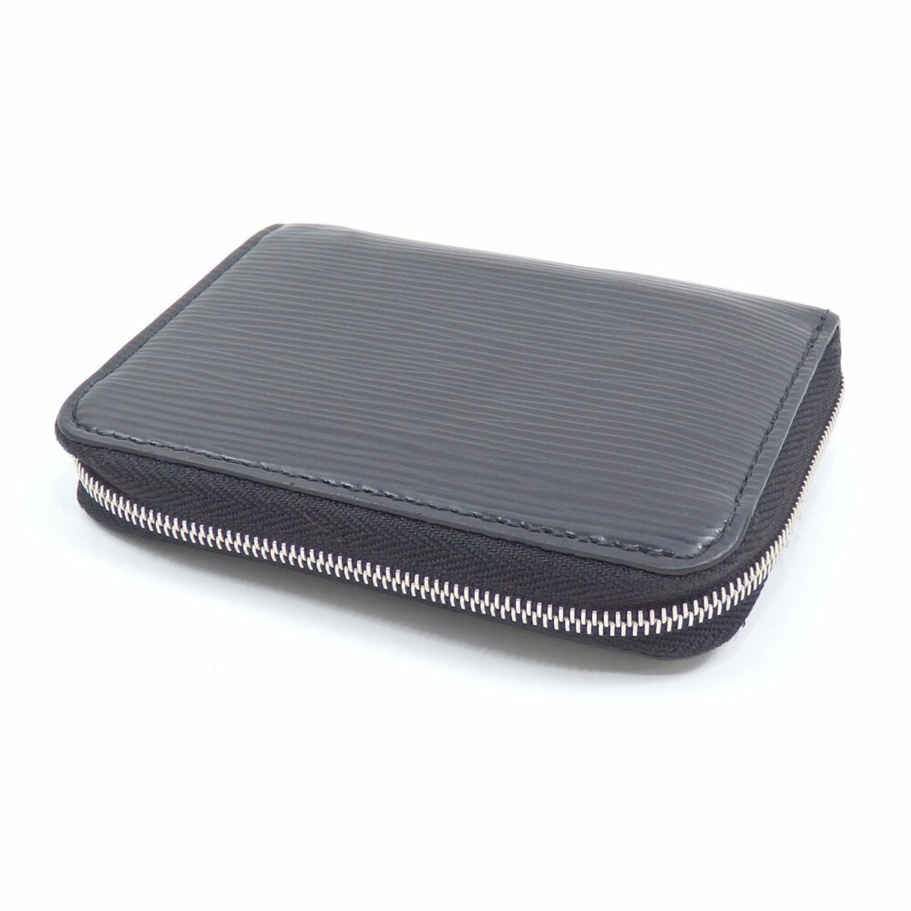 Louis Vuitton Epi Zippy Coin Purse, Noir Black, Round Purse