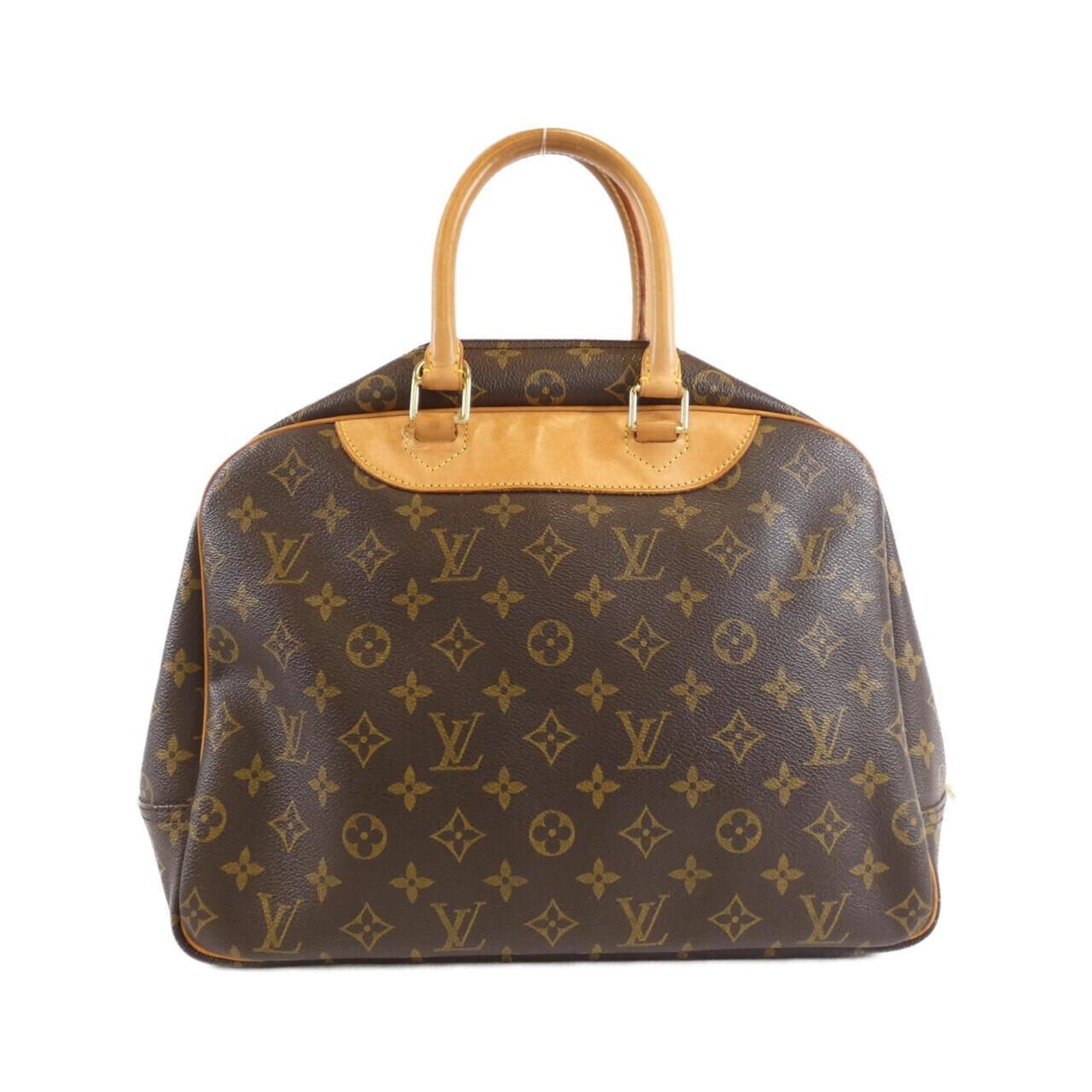 Louis Vuitton Monogram Bowling Vanity Handbag