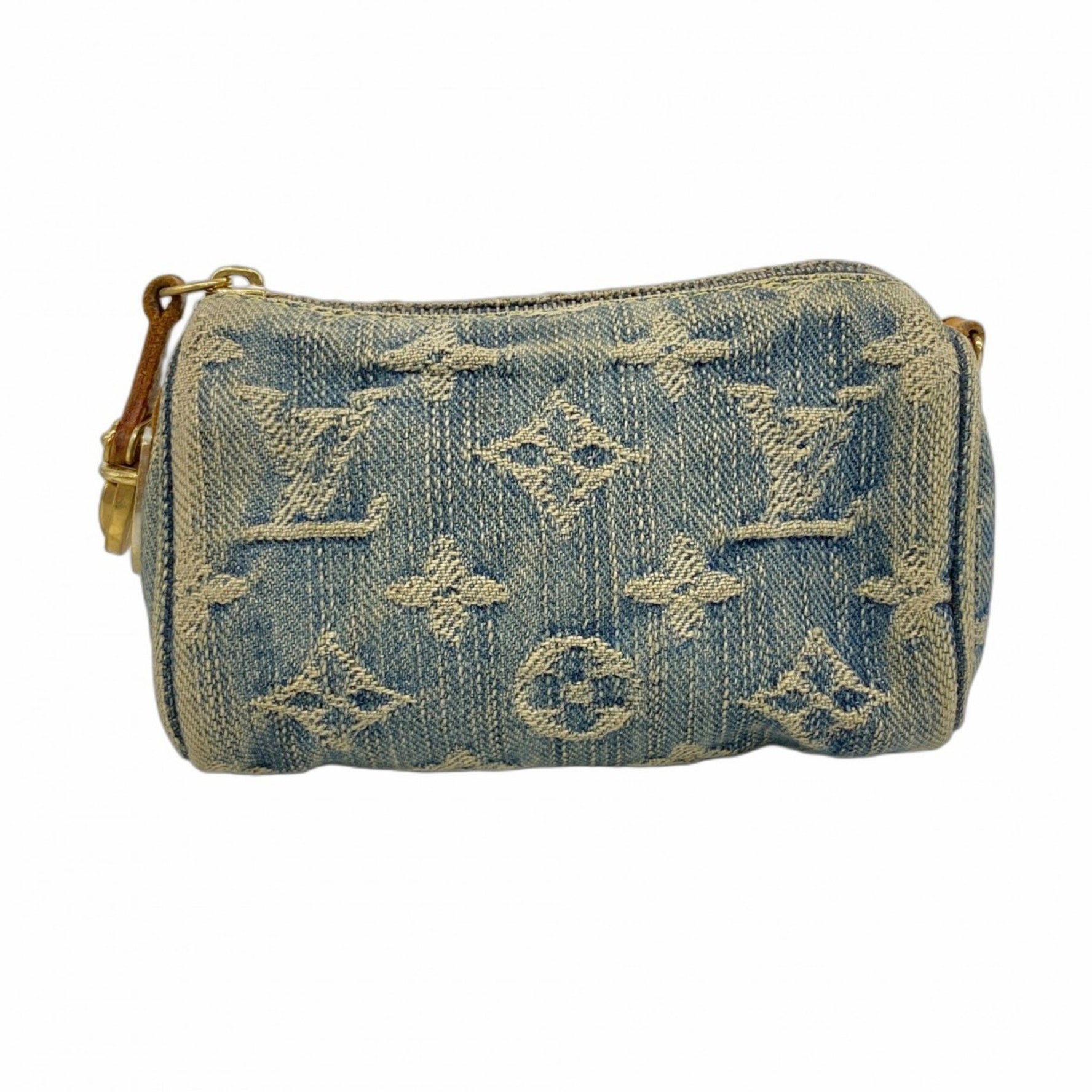 Louis Vuitton Monogram Denim Truth Speedy PM Pouch