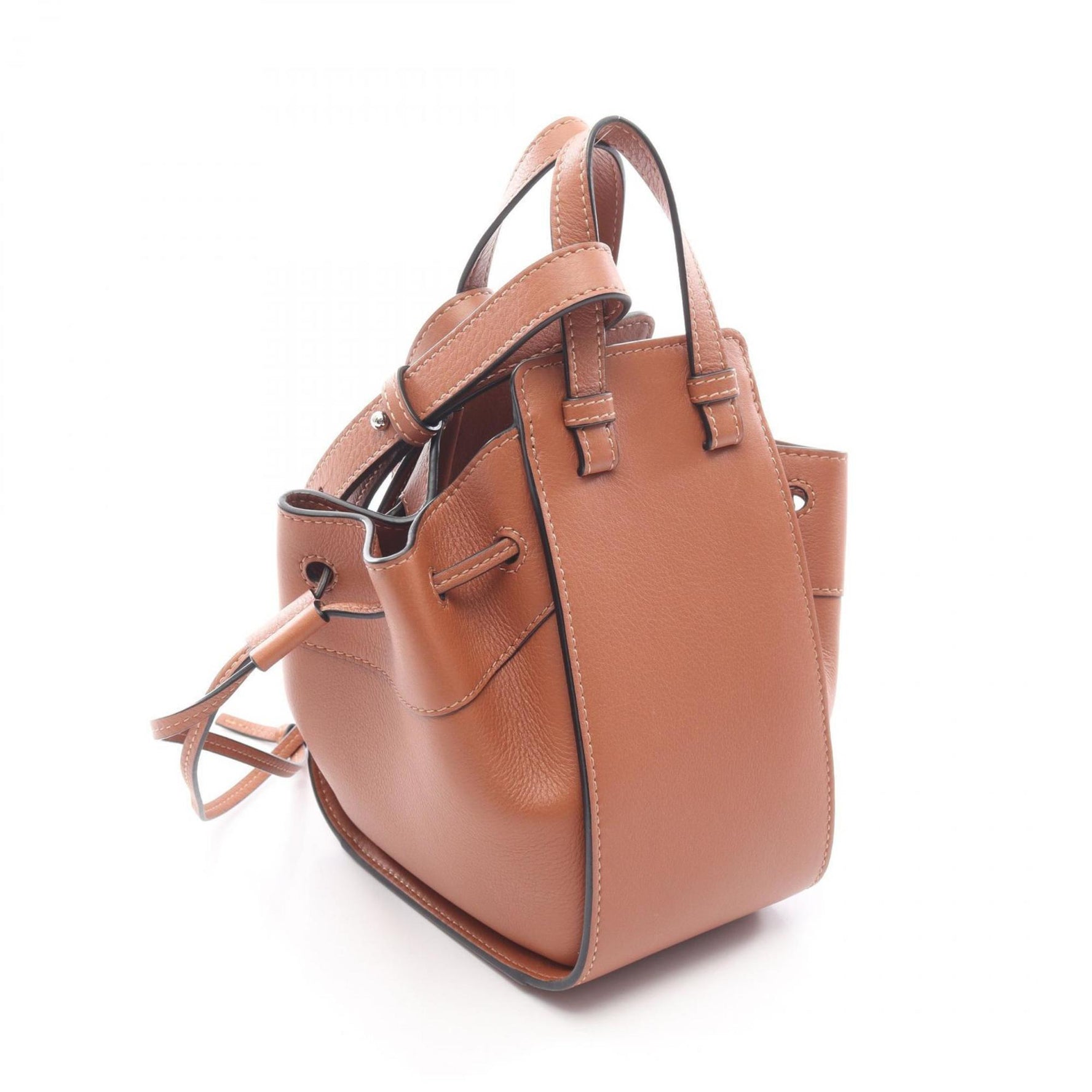 LOEWE Hammock Drawstring Bag, Mini Handbag, Leather