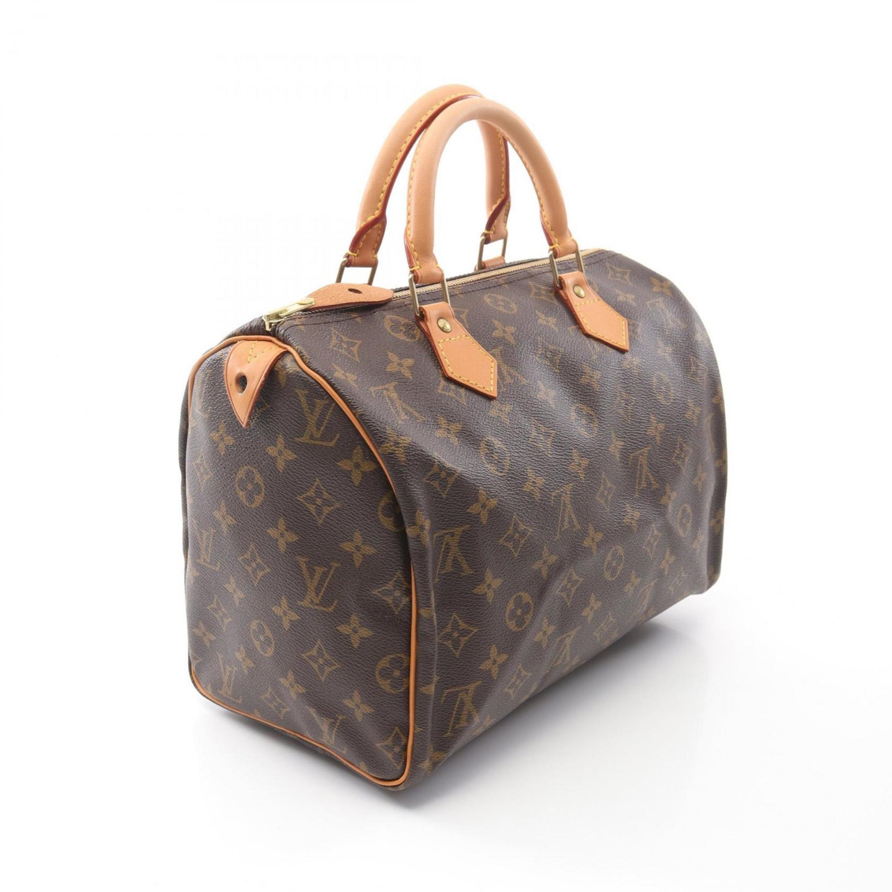 Louis Vuitton Speedy 30 Handbag, Coated Canvas and Leather, Monogram