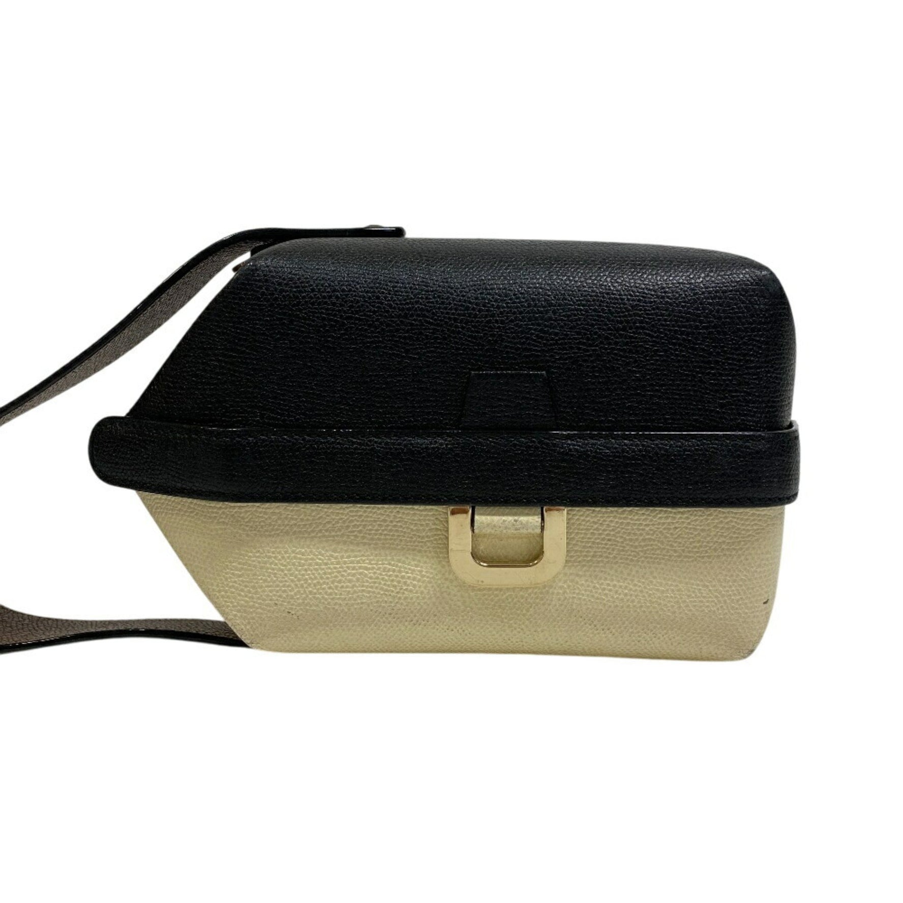 Valextra E Trick Track Handbag Black Unisex