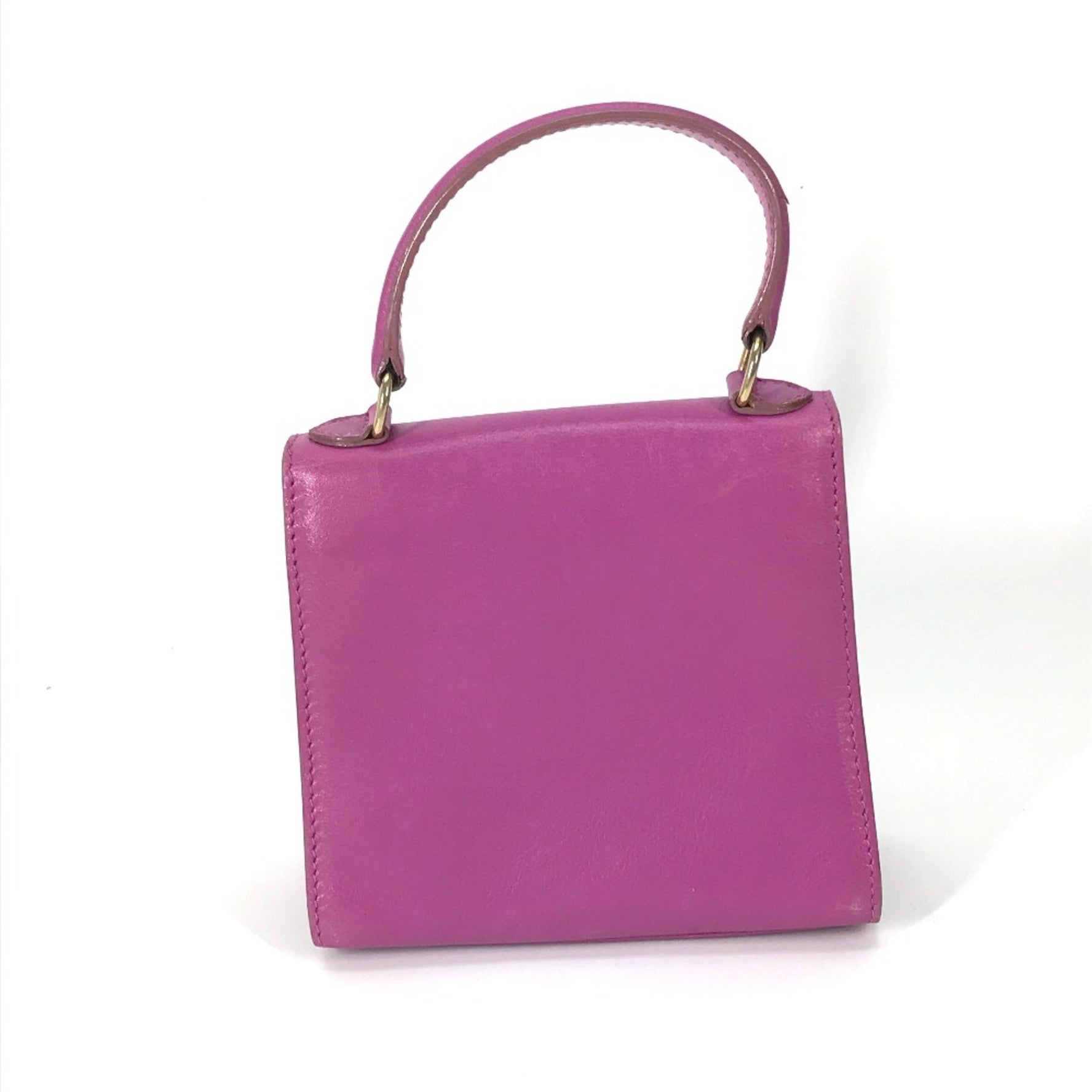CELINE Bag vintage bag Hand Bag Based Gold