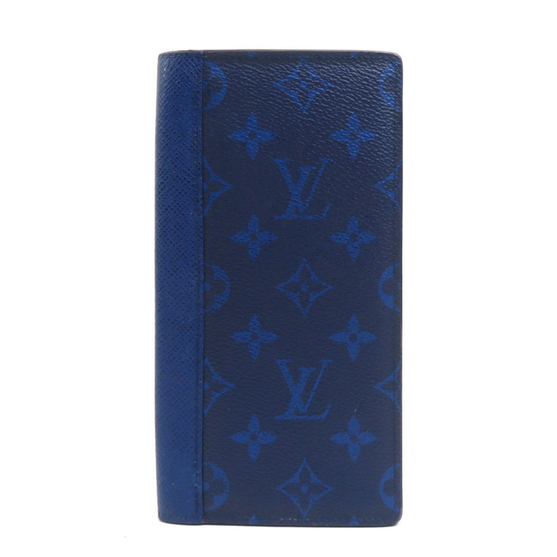 Louis Vuitton Taiga Rama Portefeuille Bifold Wallet in Brazza Leather