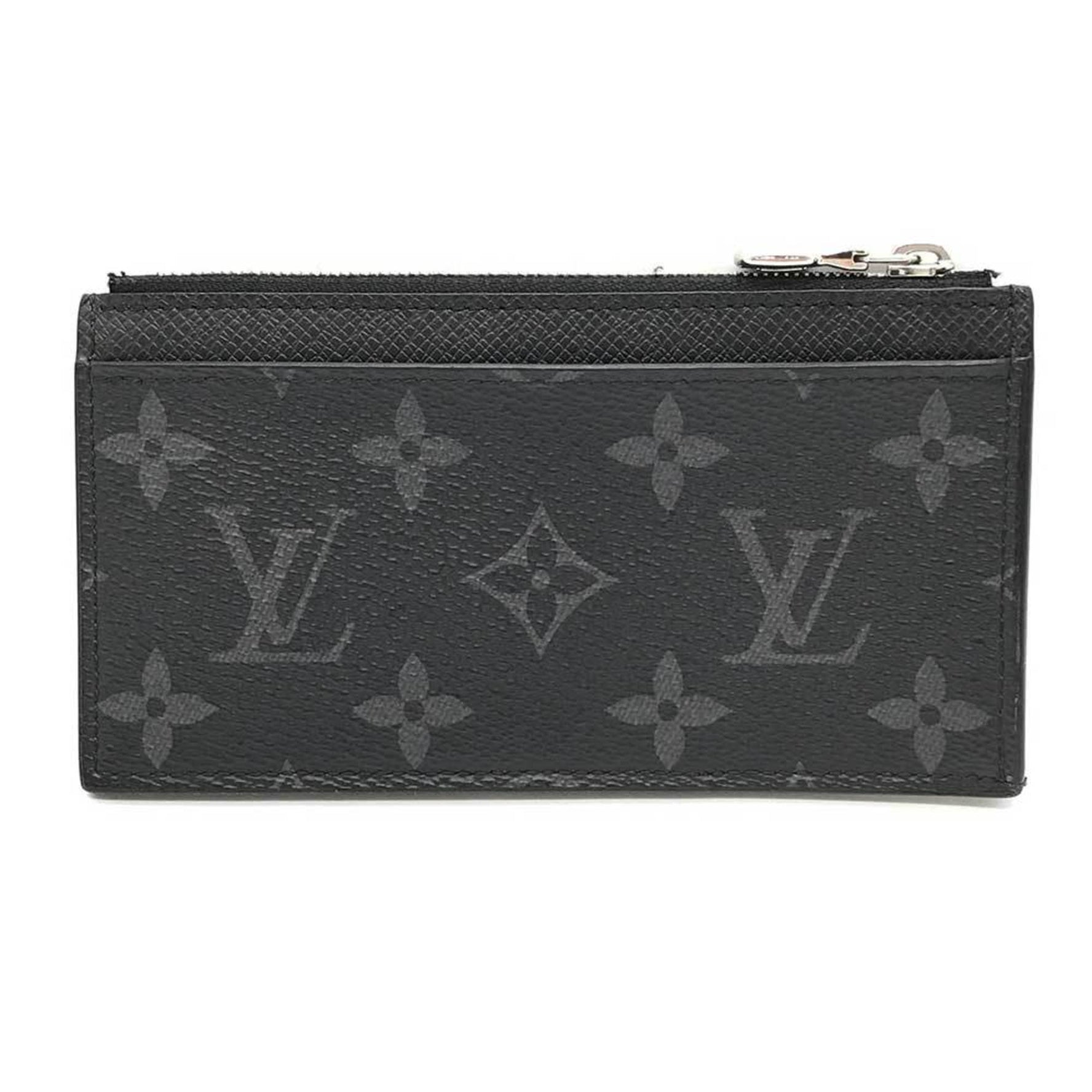 Louis Vuitton Card Holder Taigarama Monogram Eclipse Wallet/Coin Case