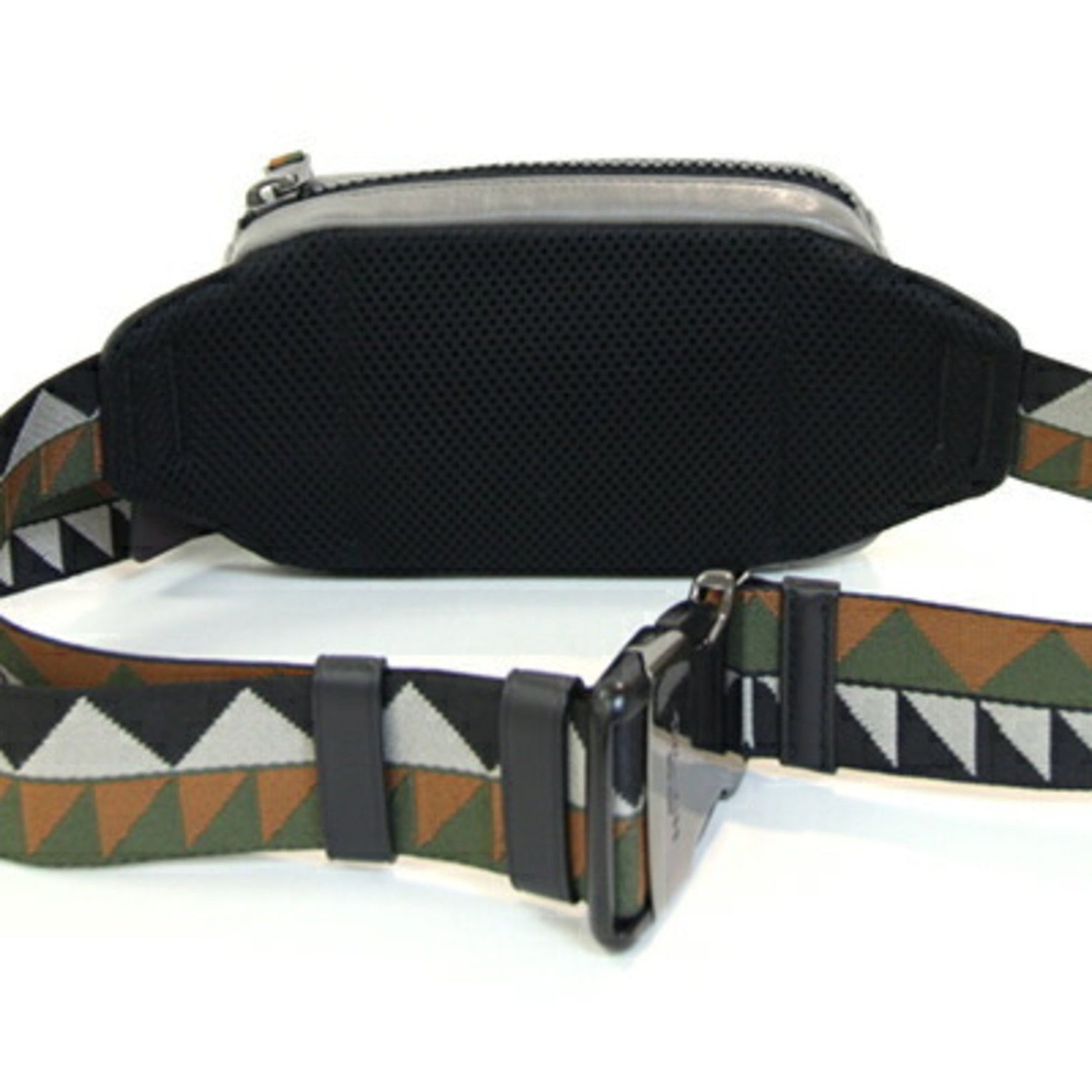 Coach Waist Bag Mini Edge Belt 5615 Black Gray Beige Leather Body Crossbody