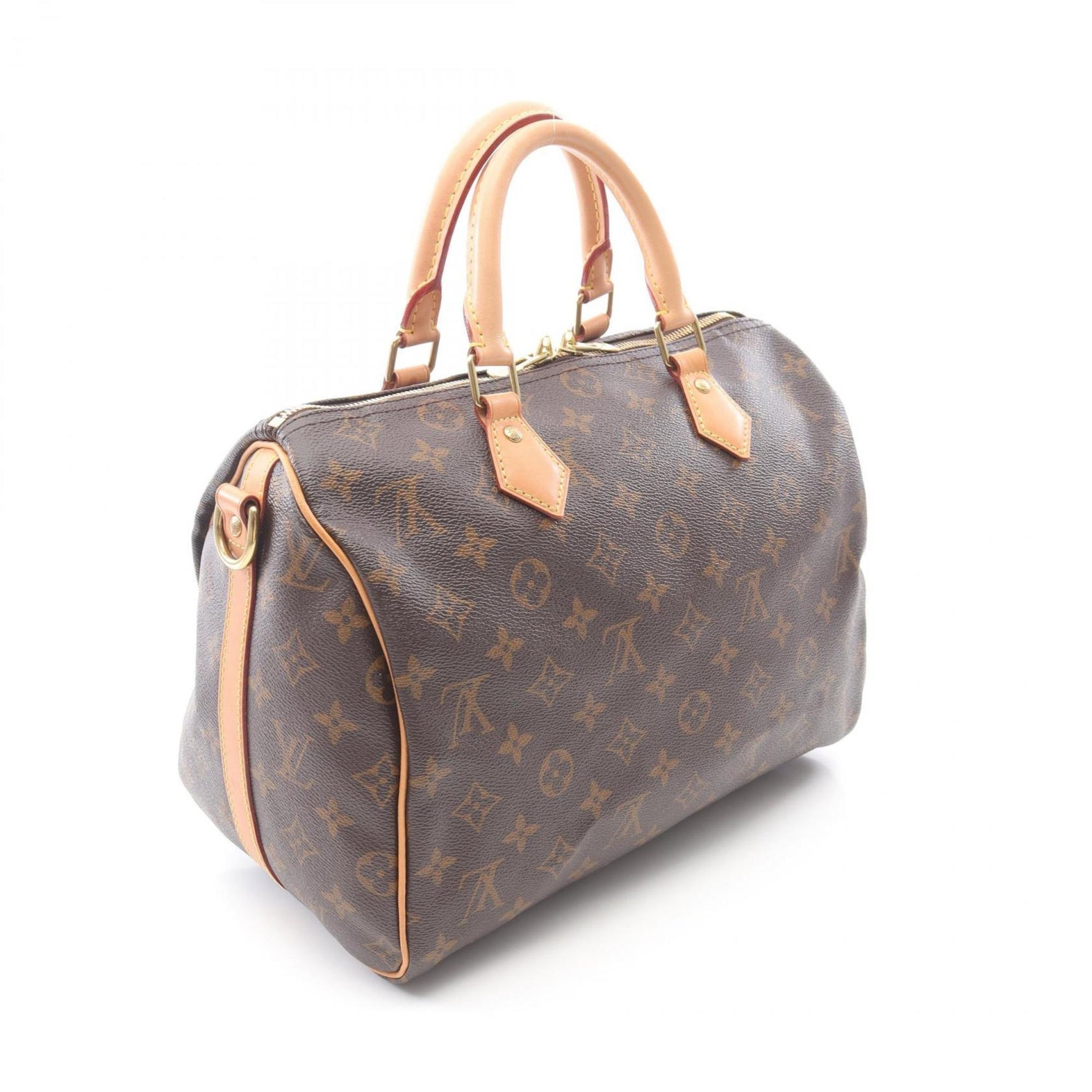 Louis Vuitton Speedy Bandouliere 30 Handbag, Coated Canvas and Leather, Monogram