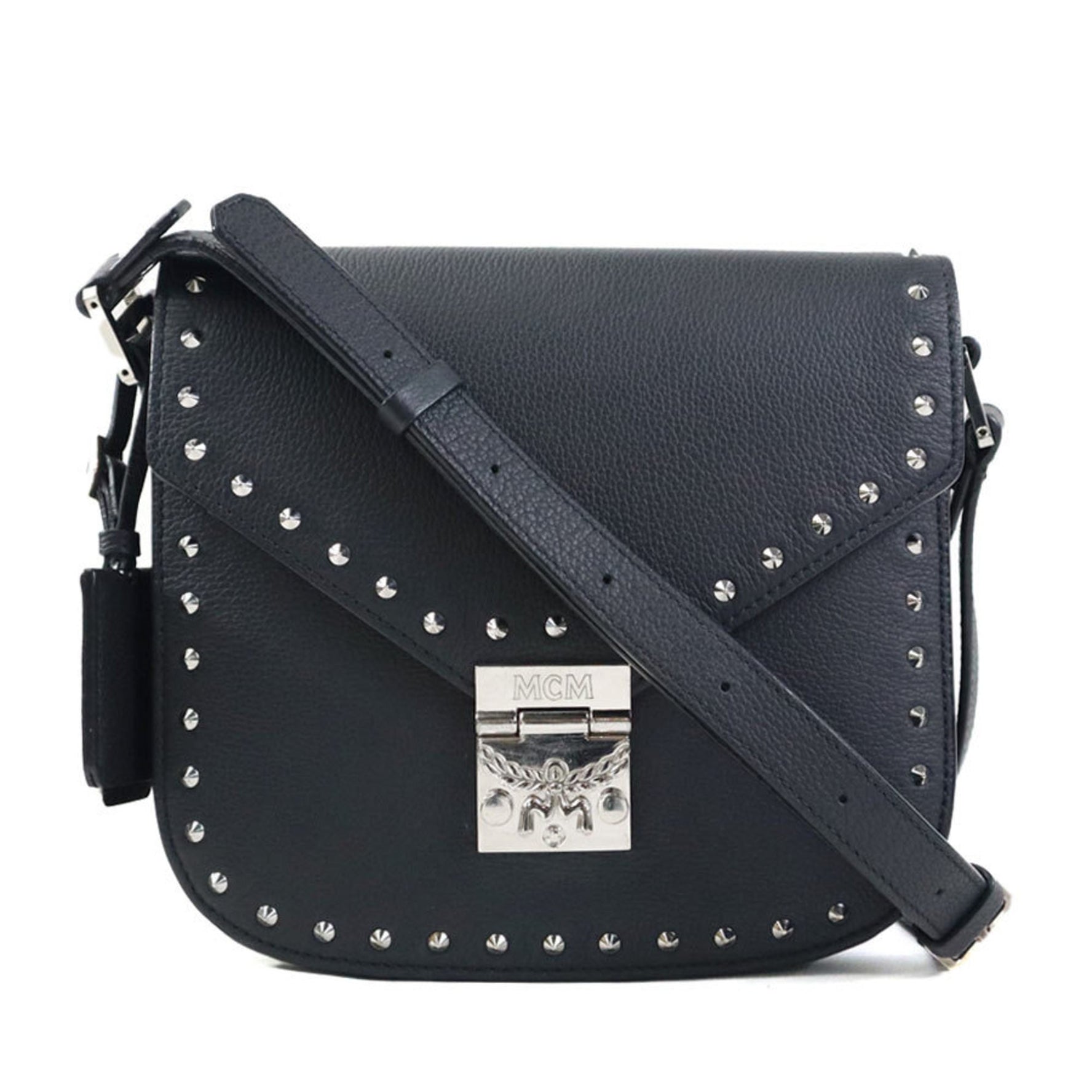 MCM Shoulder Bag Leather