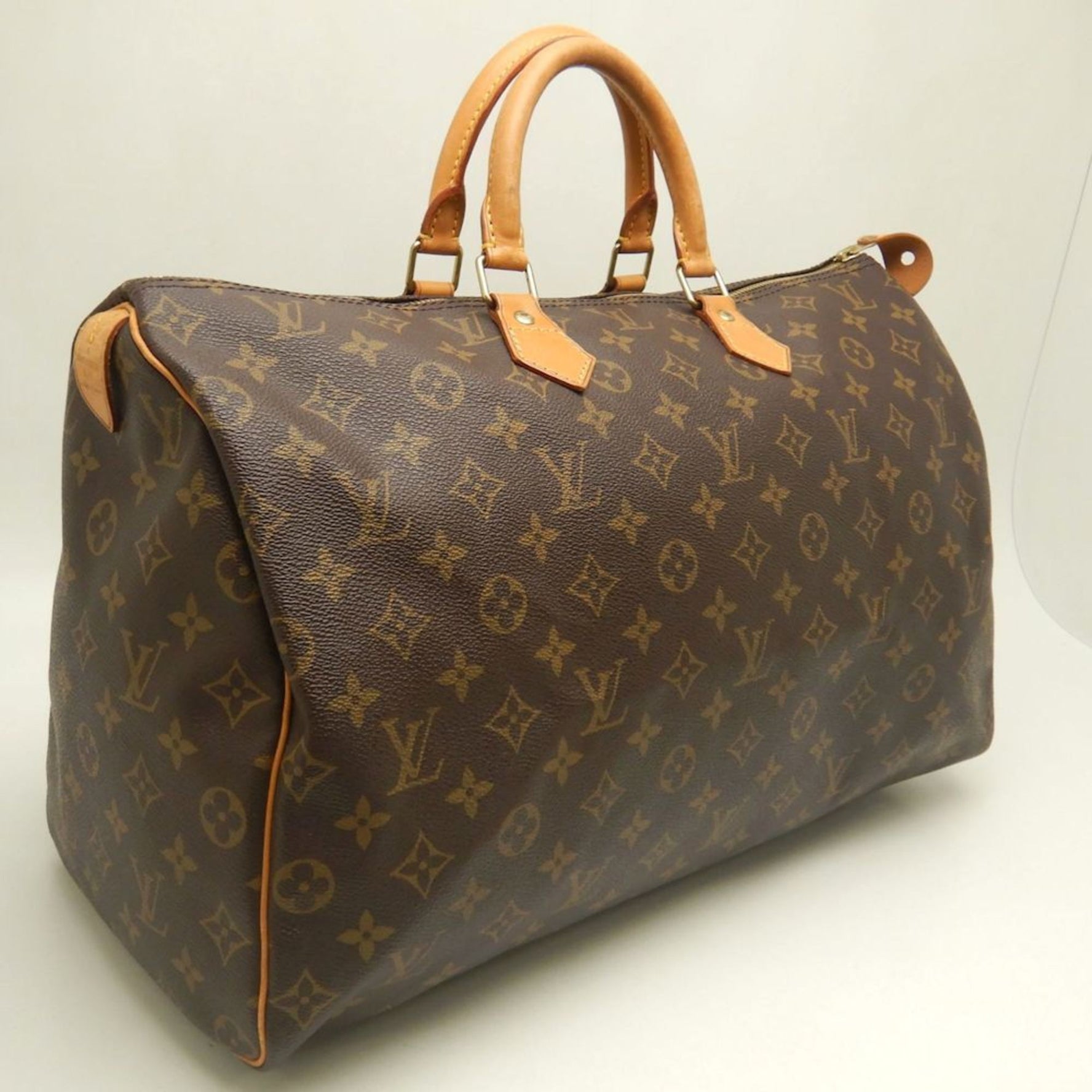 Louis Vuitton Monogram Speedy 40 Boston Bag