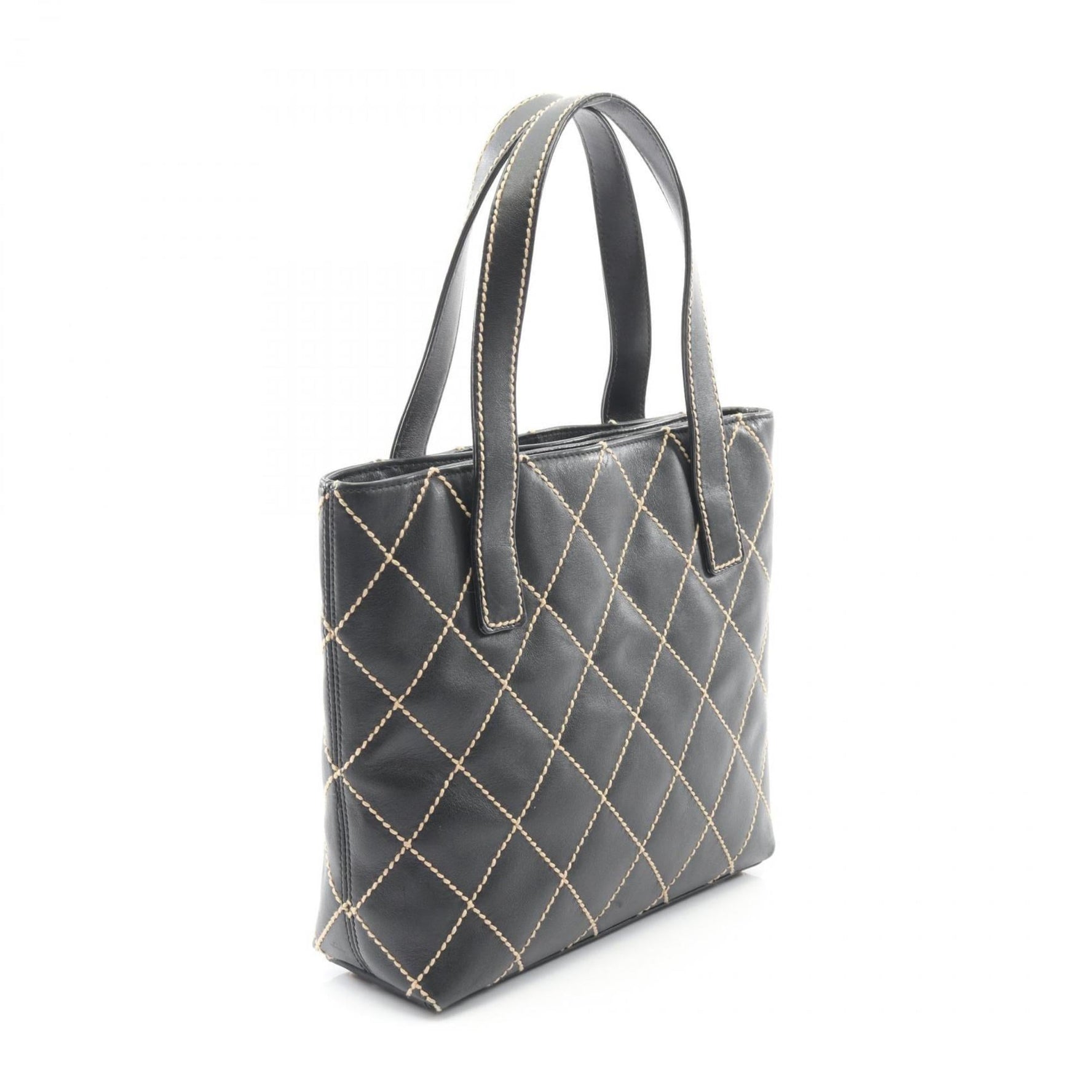 CHANEL Wild Stitch Tote Bag, Leather