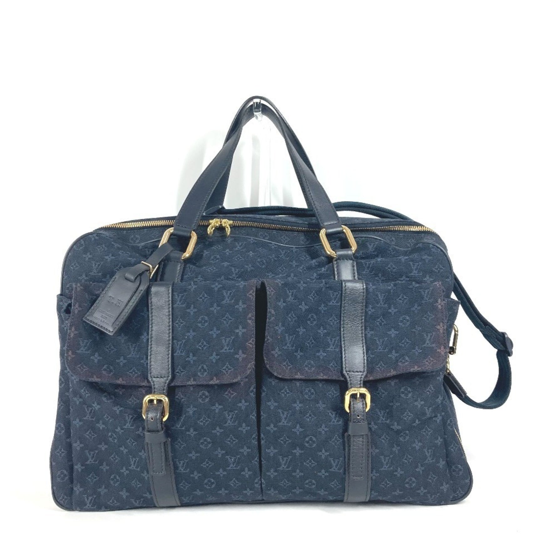 Louis Vuitton Monogram Mini Claudine Travel Bag, Shoulder Boston Canvas